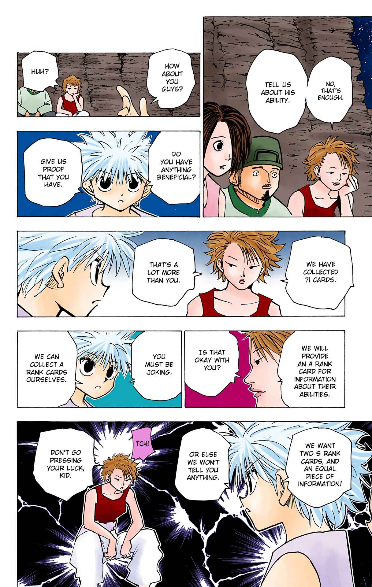 Page 8 Chapter 154 HUNTER x HUNTER (Official Colored)