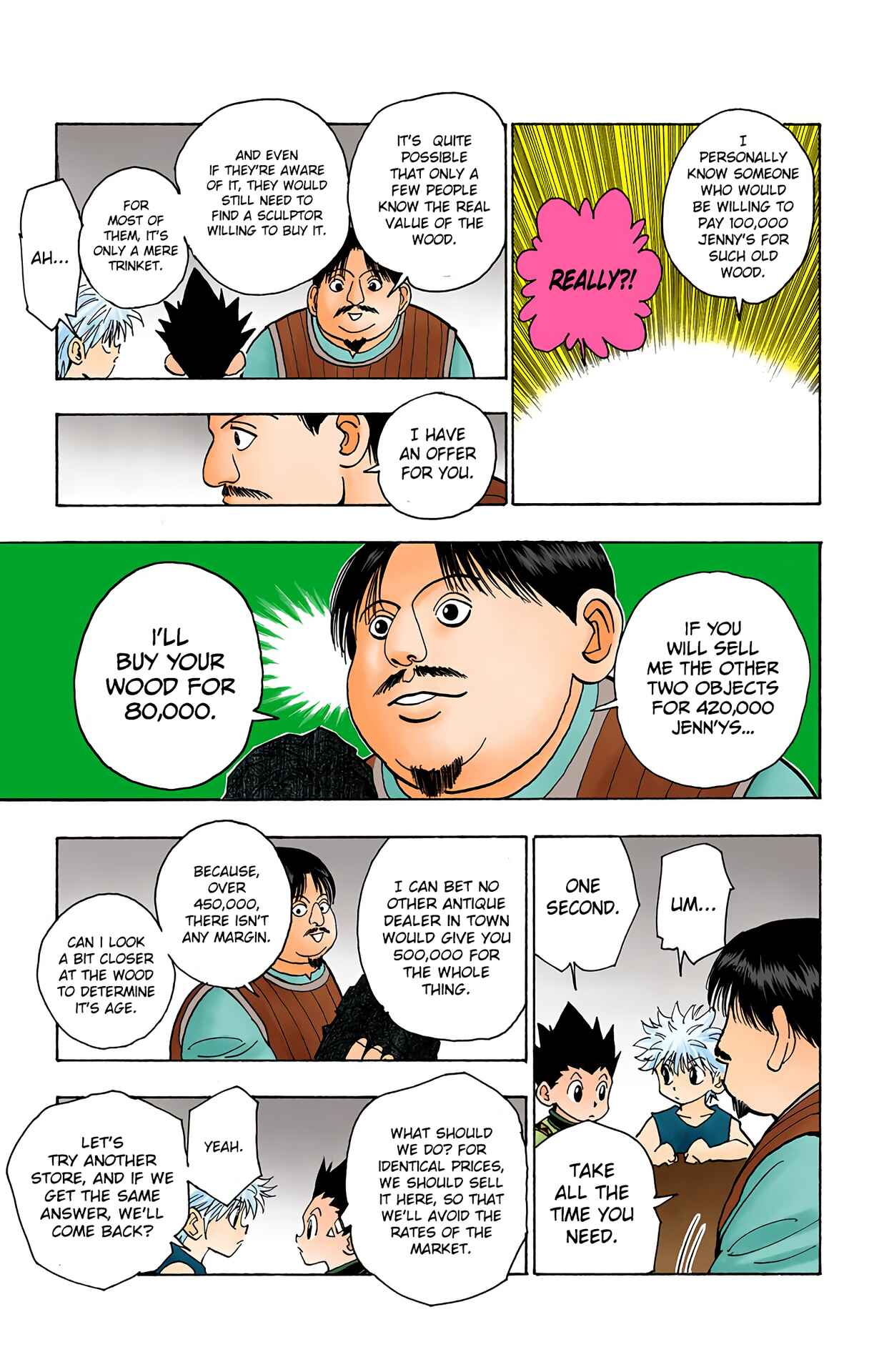Page 13 Chapter 86 HUNTER x HUNTER (Official Colored)