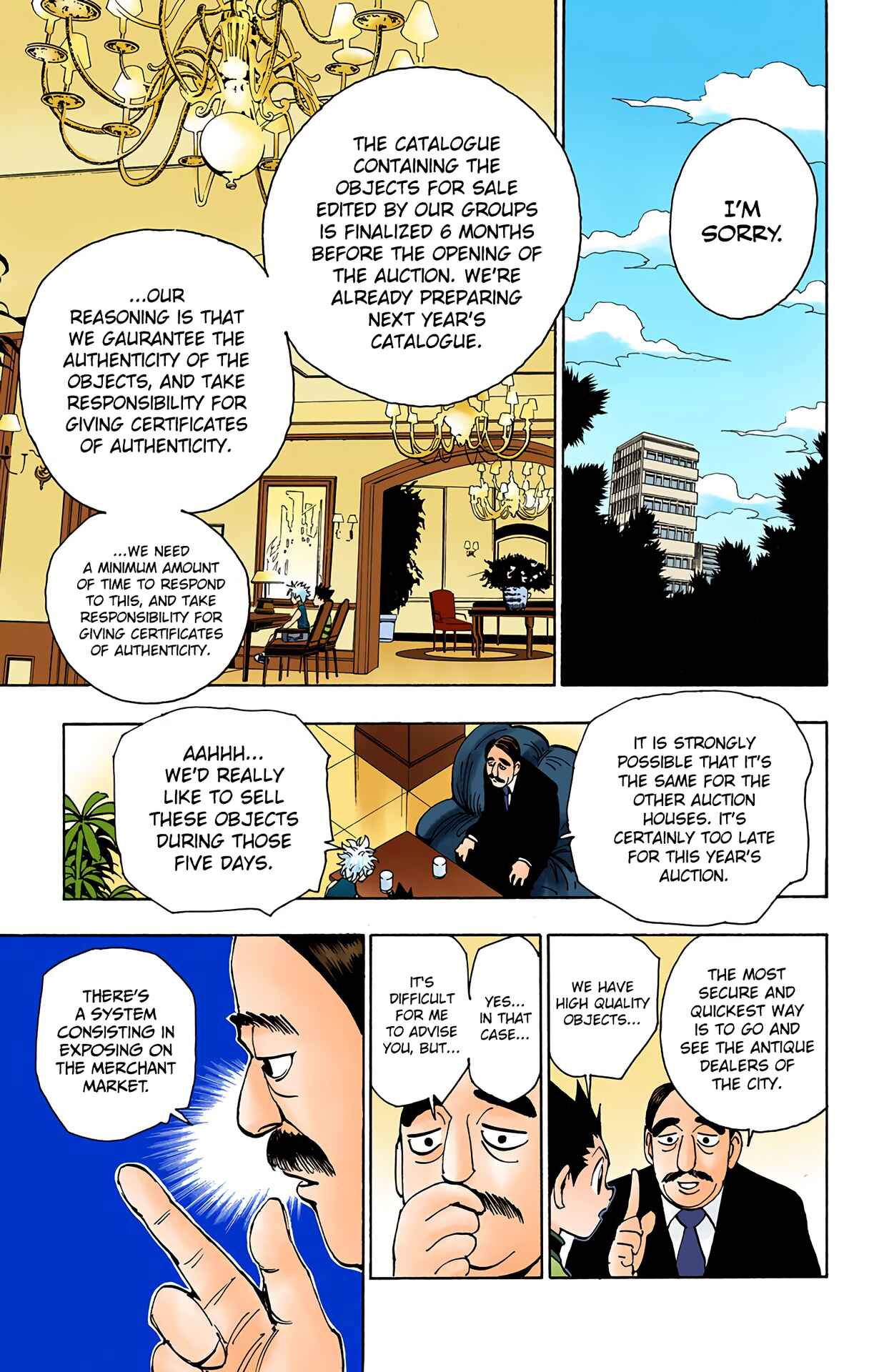 Page 7 Chapter 86 HUNTER x HUNTER (Official Colored)