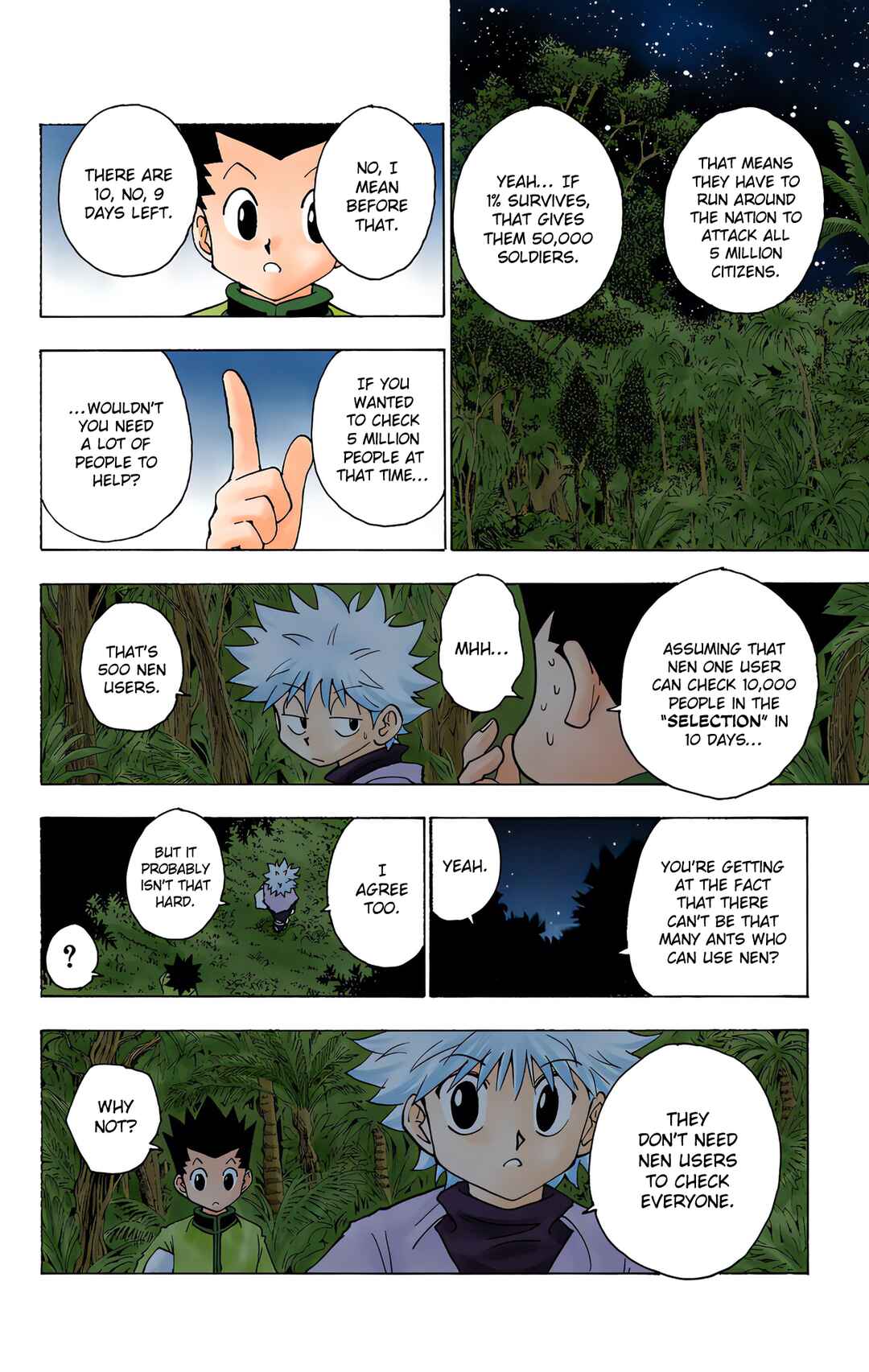 Page 10 Chapter 230 HUNTER x HUNTER (Official Colored)