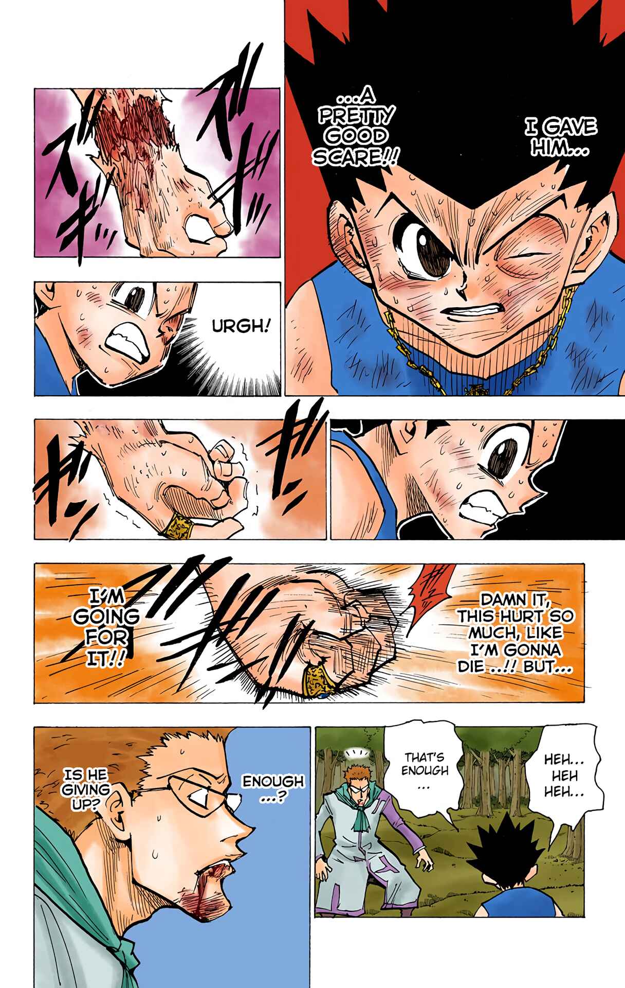 Page 8 Chapter 180 HUNTER x HUNTER (Official Colored)