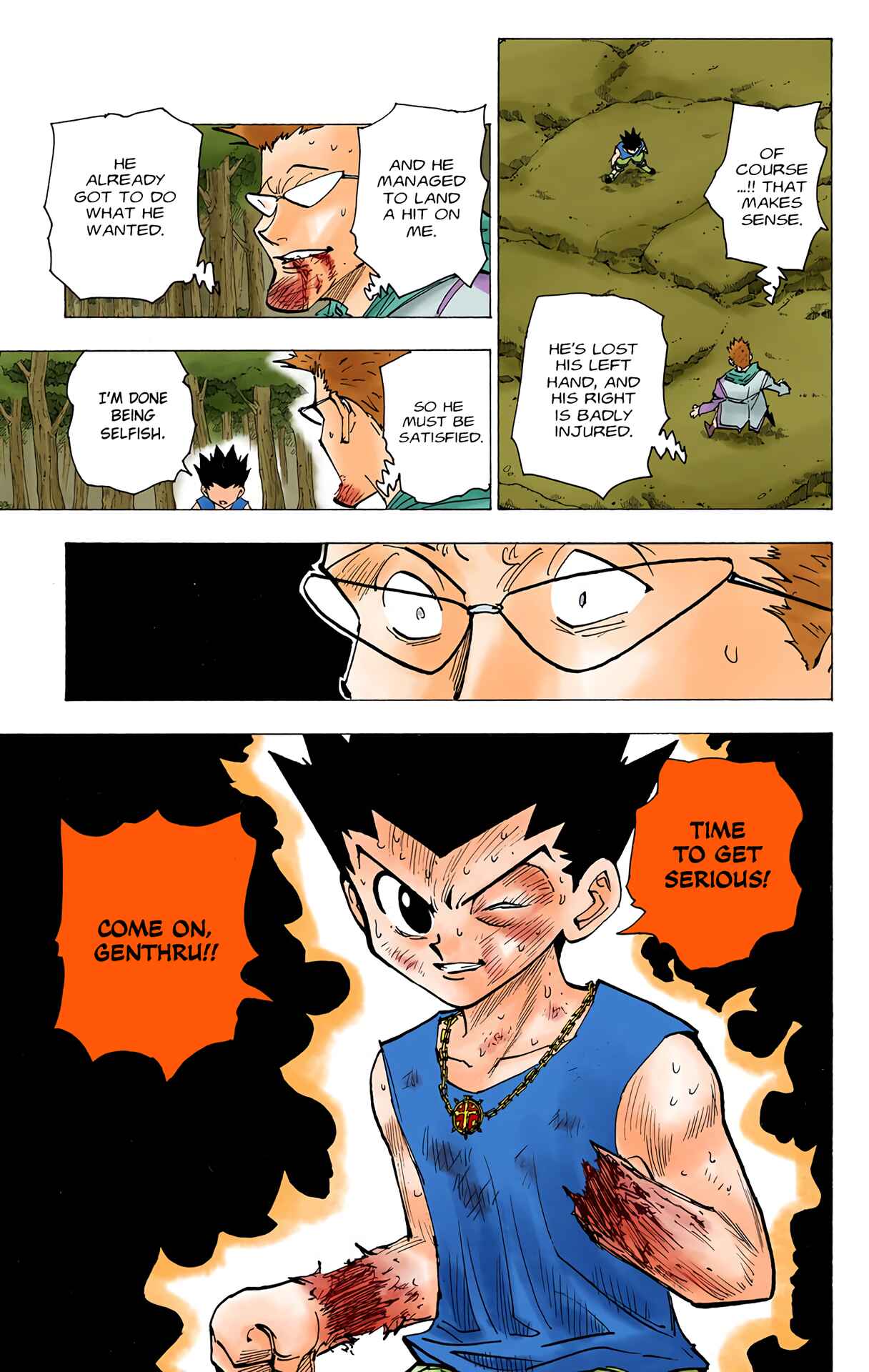 Page 9 Chapter 180 HUNTER x HUNTER (Official Colored)