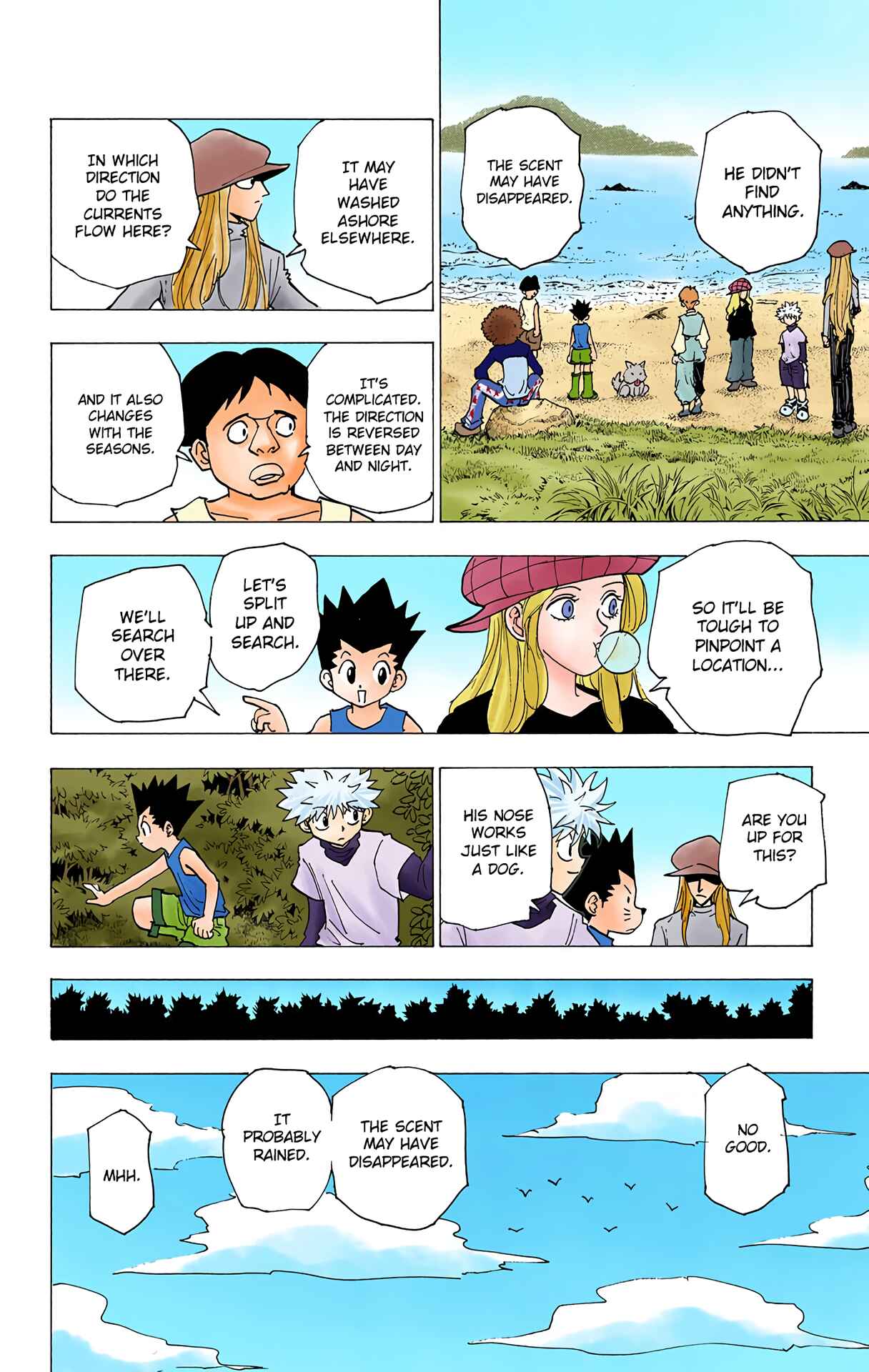 Page 10 Chapter 187 HUNTER x HUNTER (Official Colored)