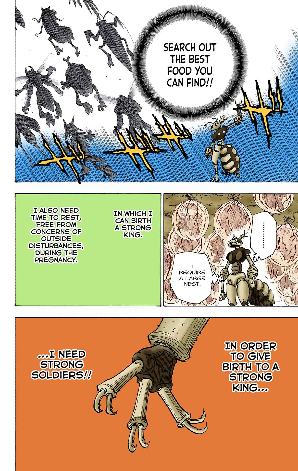 Page 4 Chapter 187 HUNTER x HUNTER (Official Colored)
