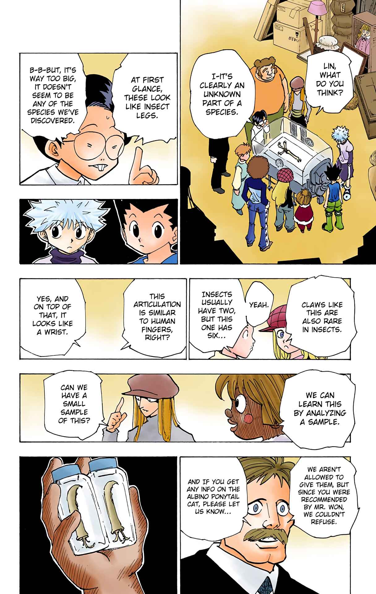 Page 6 Chapter 187 HUNTER x HUNTER (Official Colored)