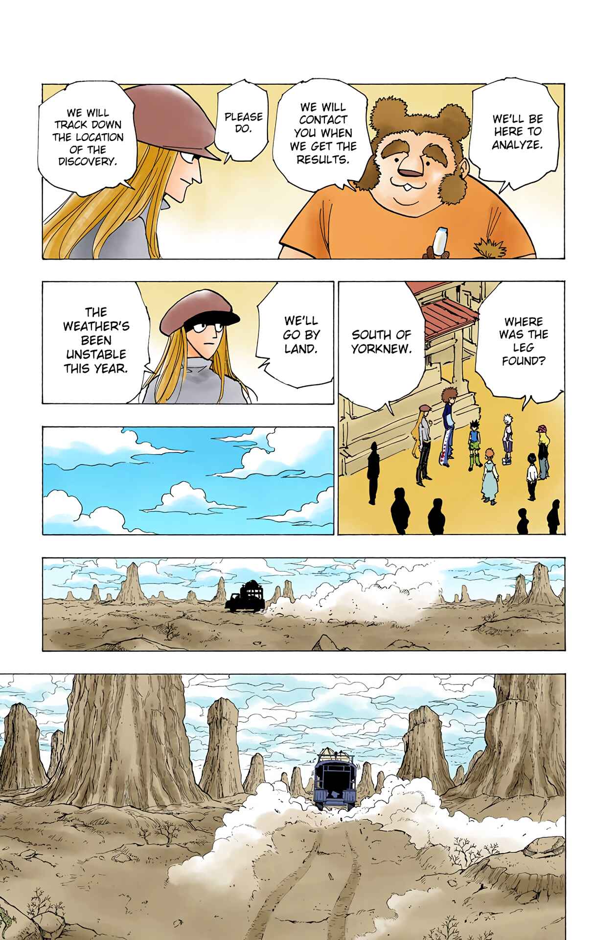 Page 7 Chapter 187 HUNTER x HUNTER (Official Colored)