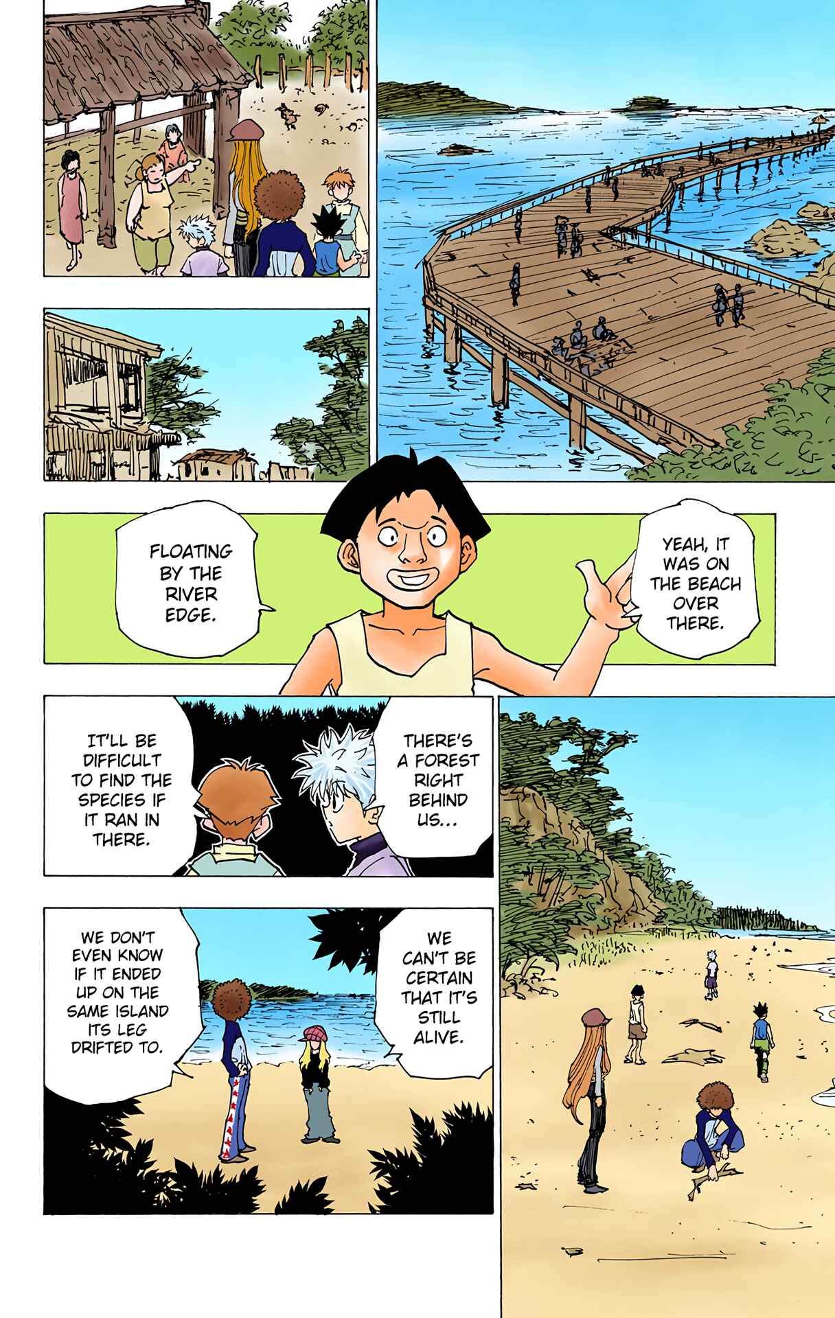Page 8 Chapter 187 HUNTER x HUNTER (Official Colored)