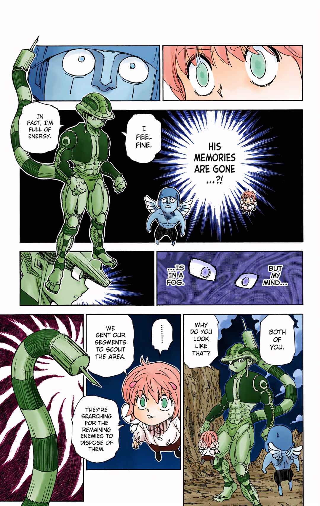 Page 8 Chapter 301 HUNTER x HUNTER (Official Colored)