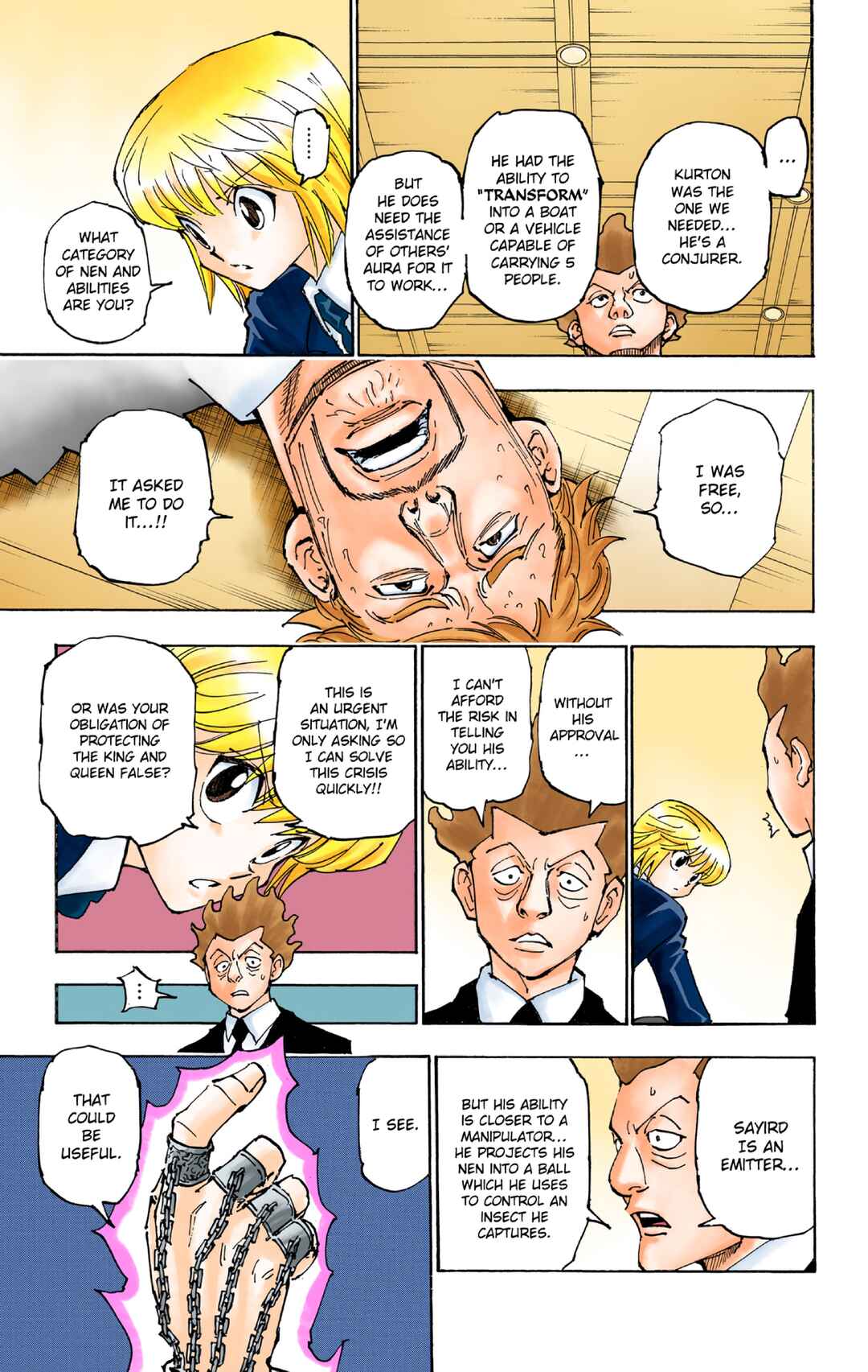 Page 8 Chapter 361 HUNTER x HUNTER (Official Colored)