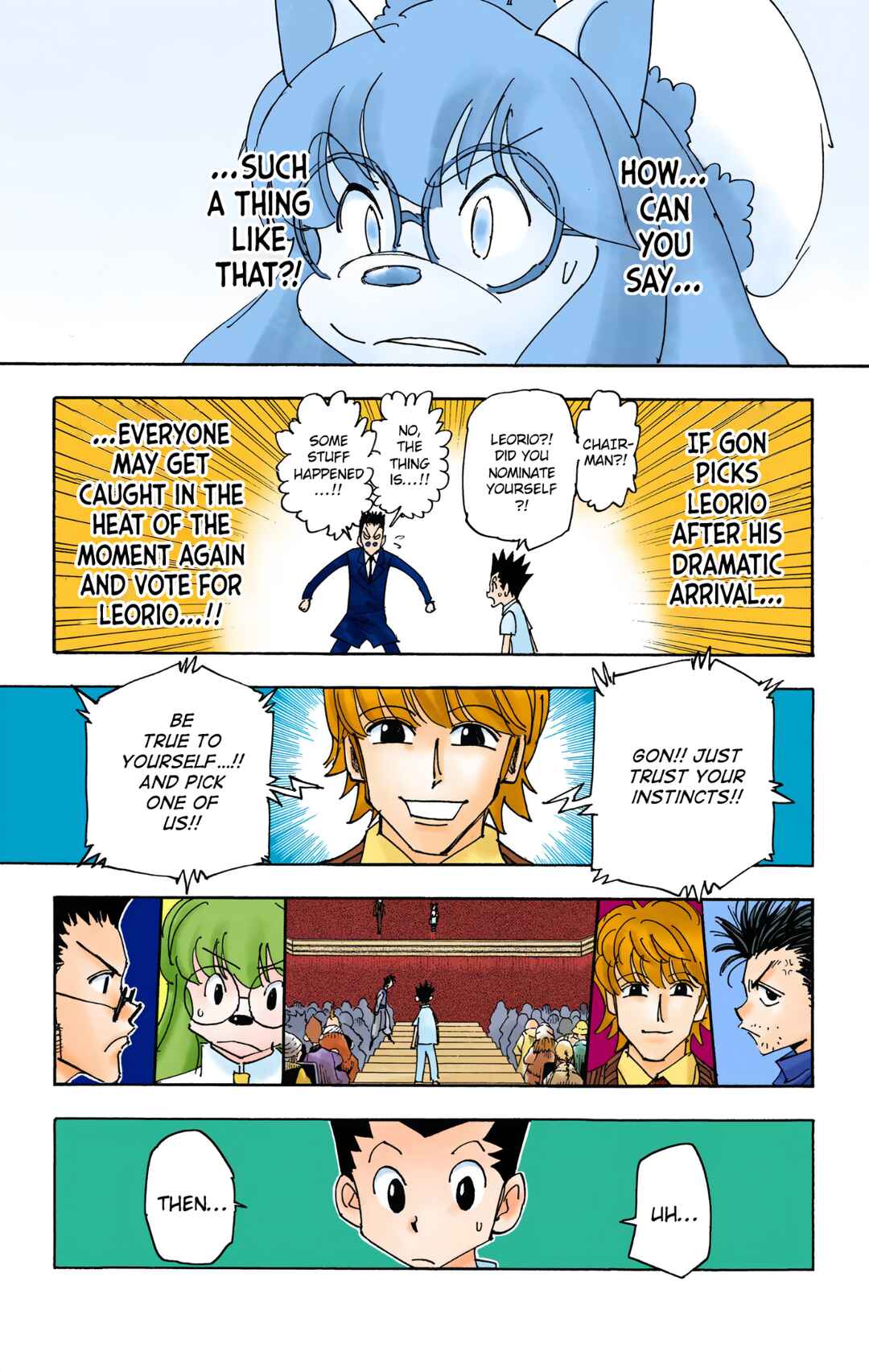Page 9 Chapter 335 HUNTER x HUNTER (Official Colored)