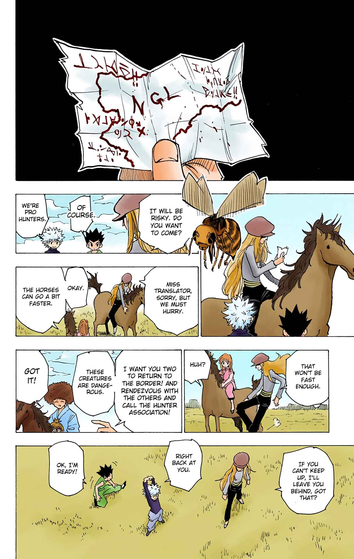 Page 14 Chapter 190 HUNTER x HUNTER (Official Colored)