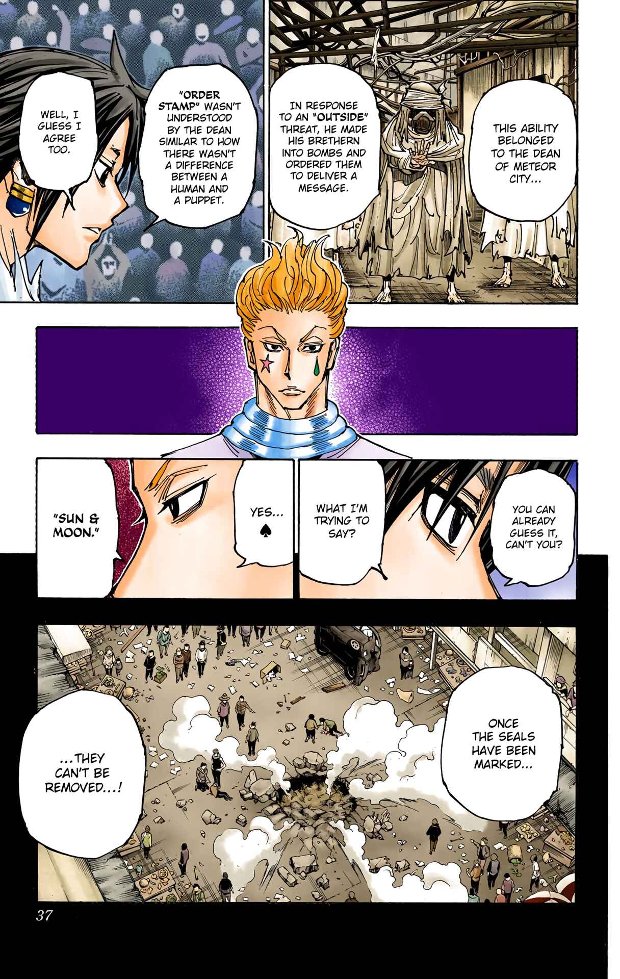 Page 11 Chapter 352 HUNTER x HUNTER (Official Colored)