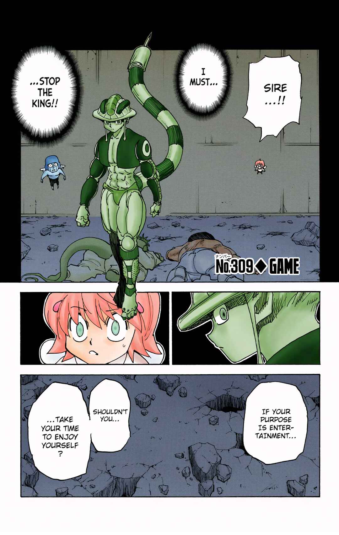 Page 1 Chapter 309 HUNTER x HUNTER (Official Colored)