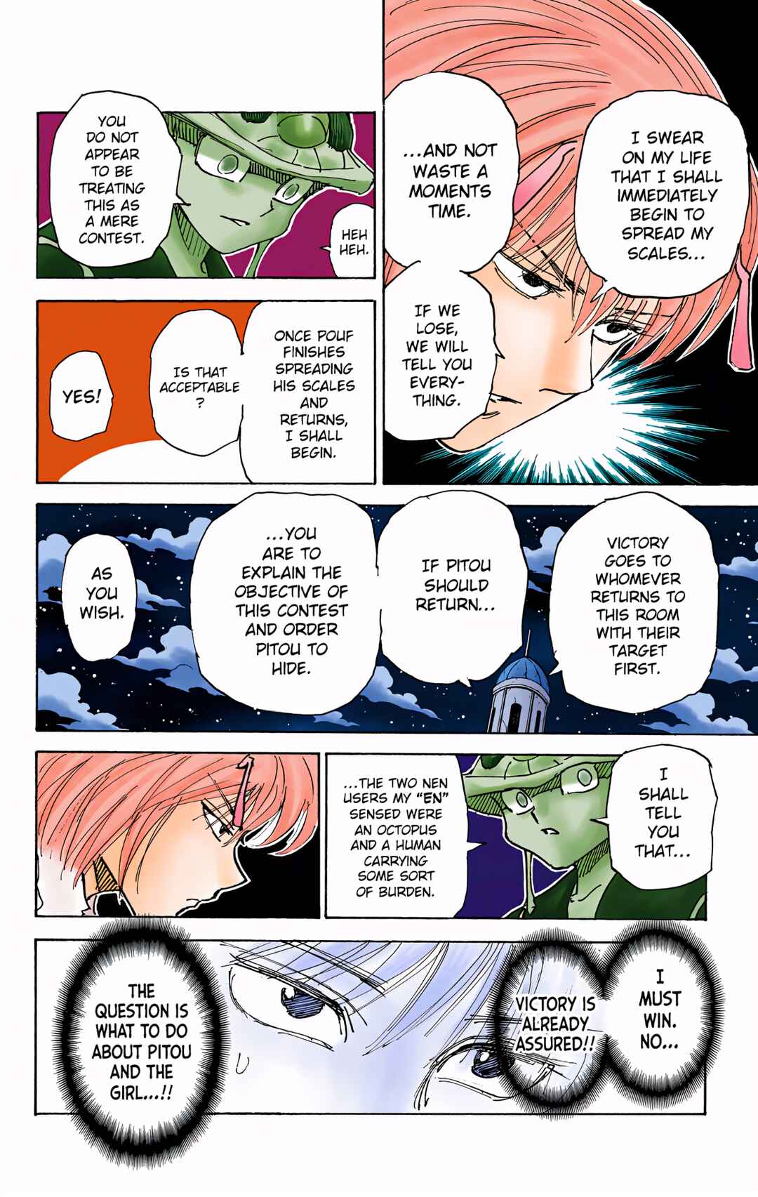 Page 8 Chapter 309 HUNTER x HUNTER (Official Colored)