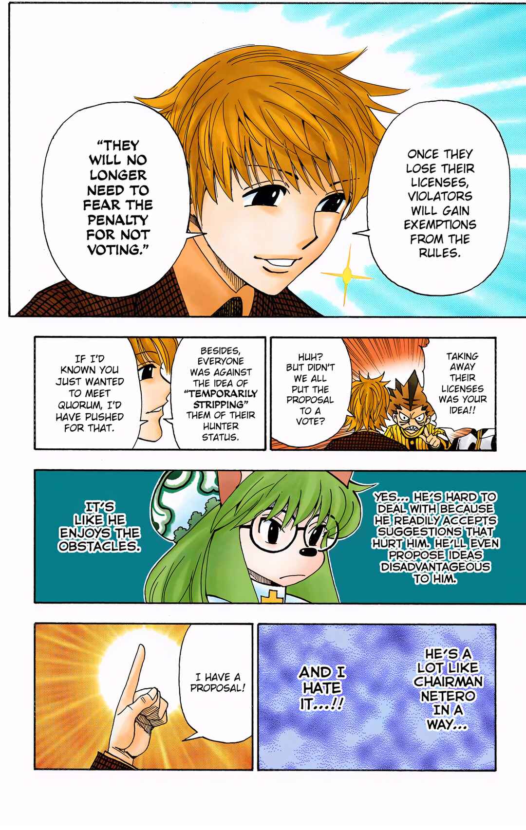 Page 15 Chapter 323 HUNTER x HUNTER (Official Colored)