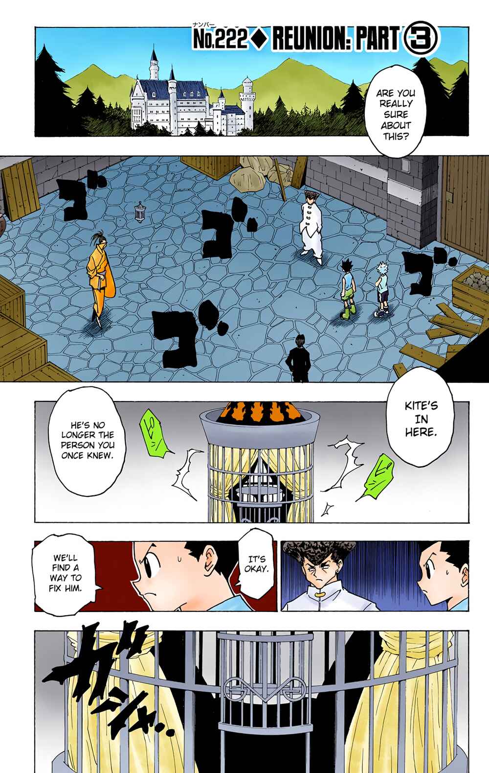Page 1 Chapter 222 HUNTER x HUNTER (Official Colored)
