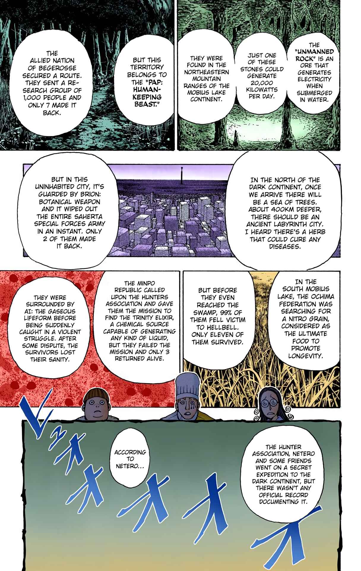 Page 12 Chapter 344 HUNTER x HUNTER (Official Colored)