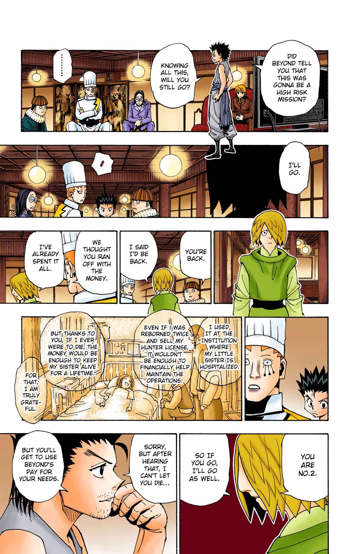 Page 15 Chapter 344 HUNTER x HUNTER (Official Colored)