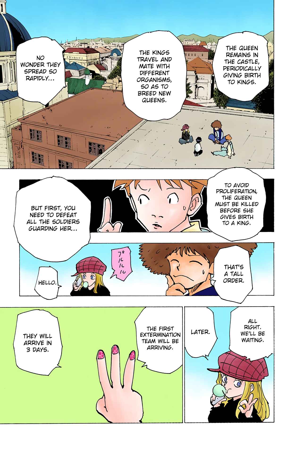 Page 6 Chapter 194 HUNTER x HUNTER (Official Colored)