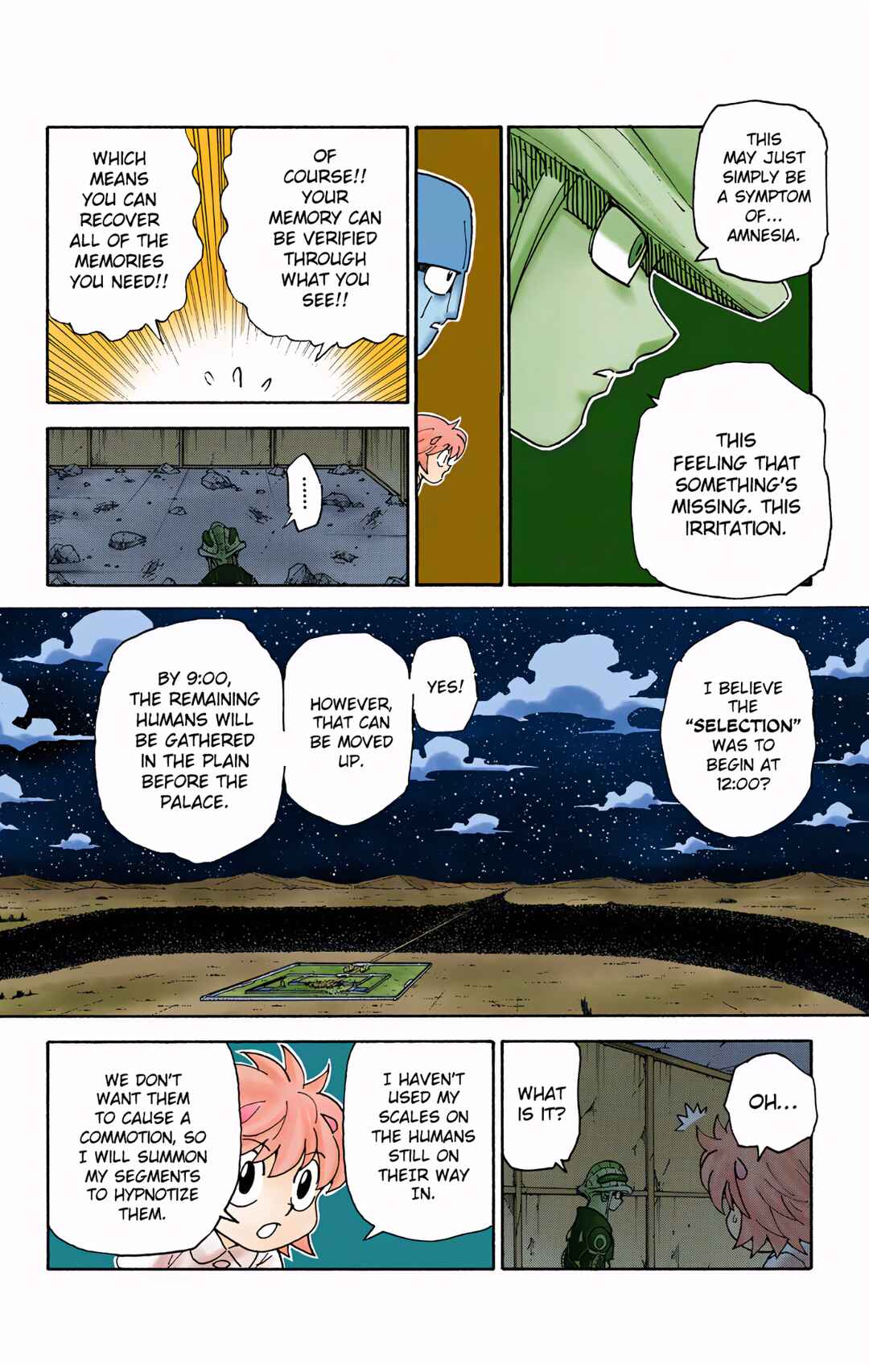 Page 4 Chapter 308 HUNTER x HUNTER (Official Colored)