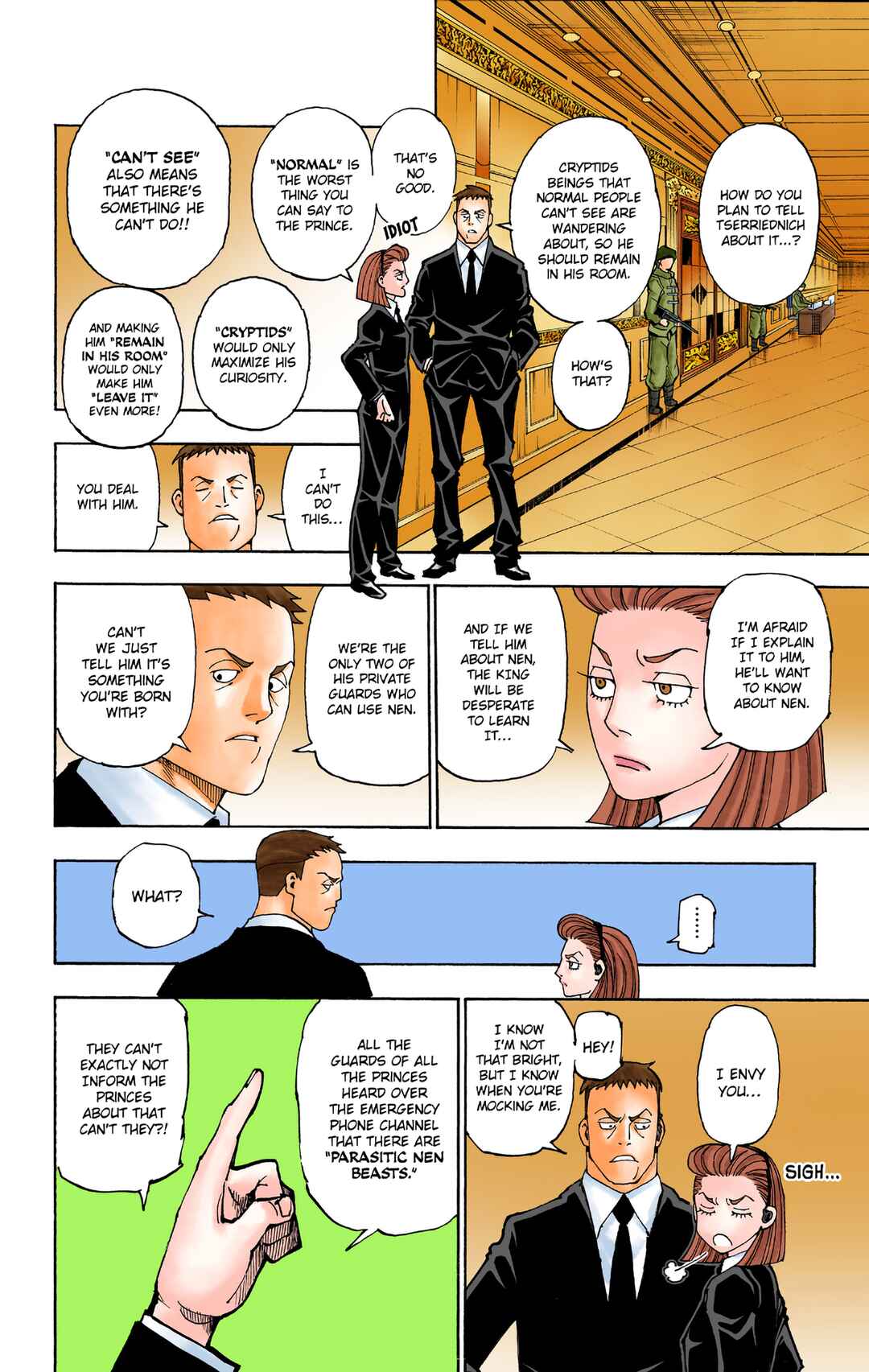Page 8 Chapter 362 HUNTER x HUNTER (Official Colored)