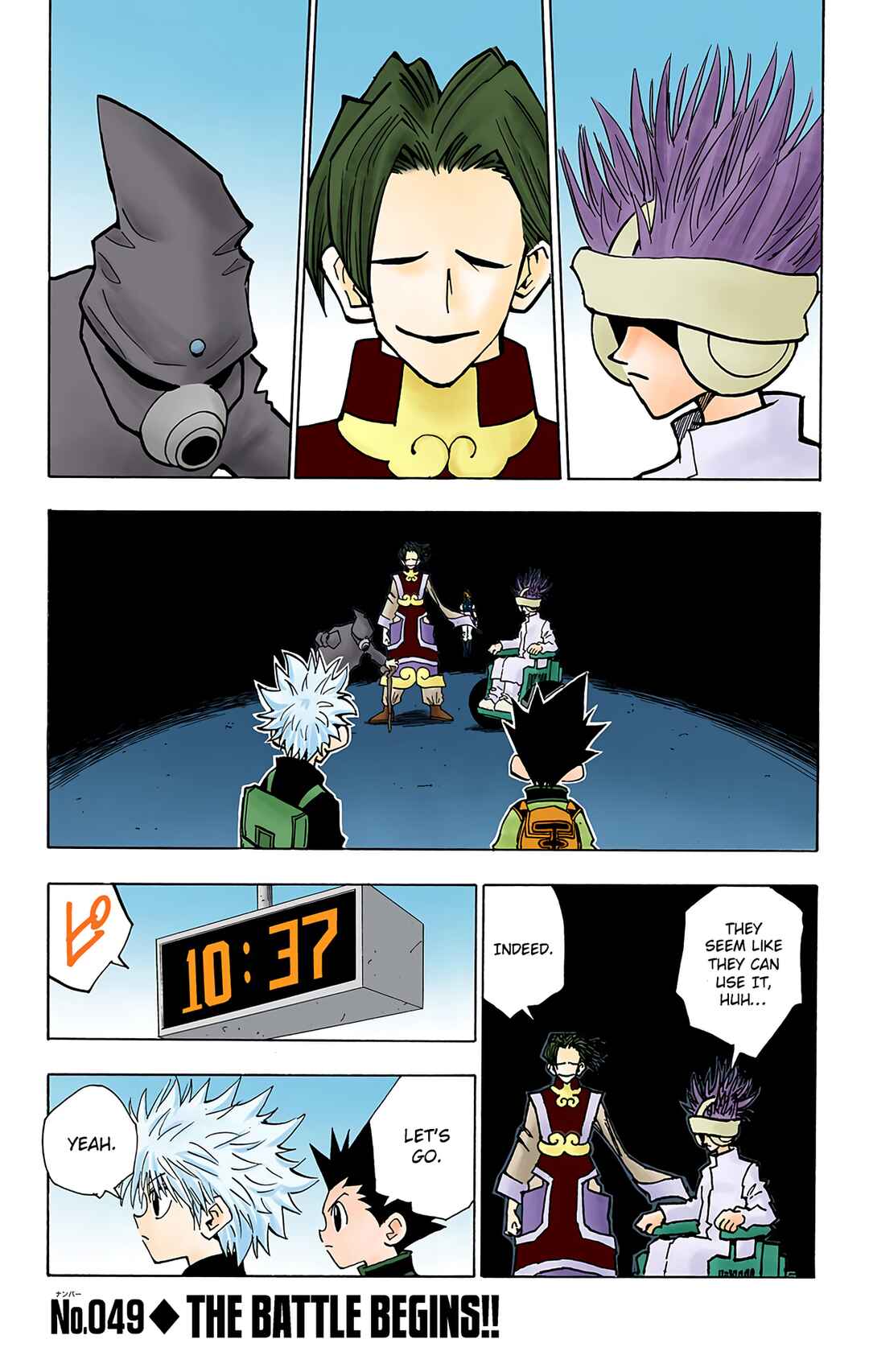 Page 1 Chapter 49 HUNTER x HUNTER (Official Colored)