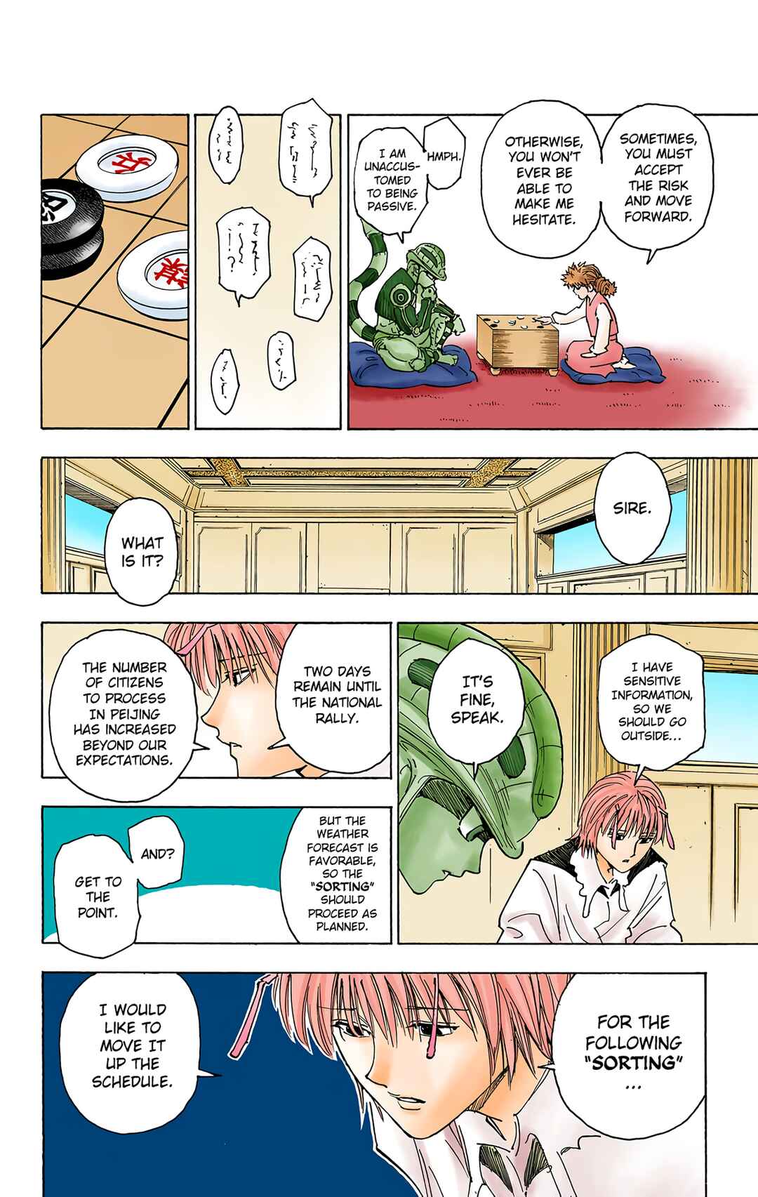 Page 10 Chapter 256 HUNTER x HUNTER (Official Colored)