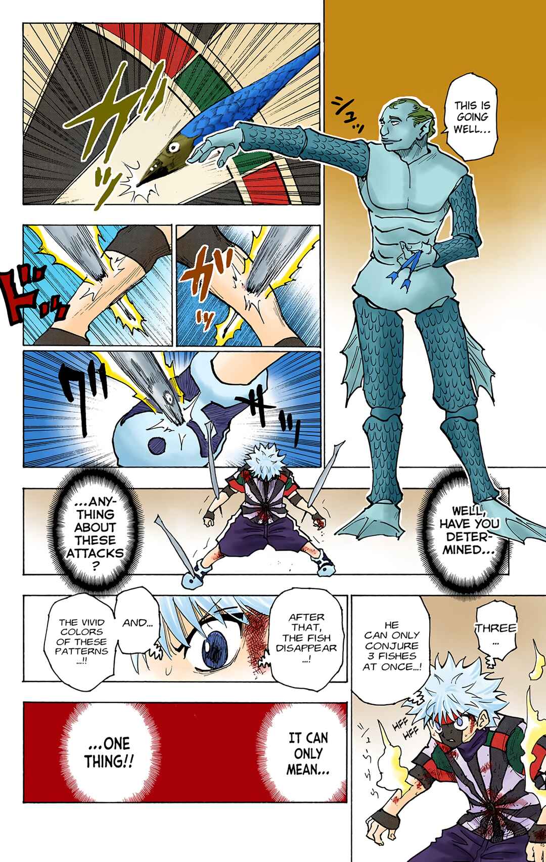 Page 8 Chapter 239 HUNTER x HUNTER (Official Colored)