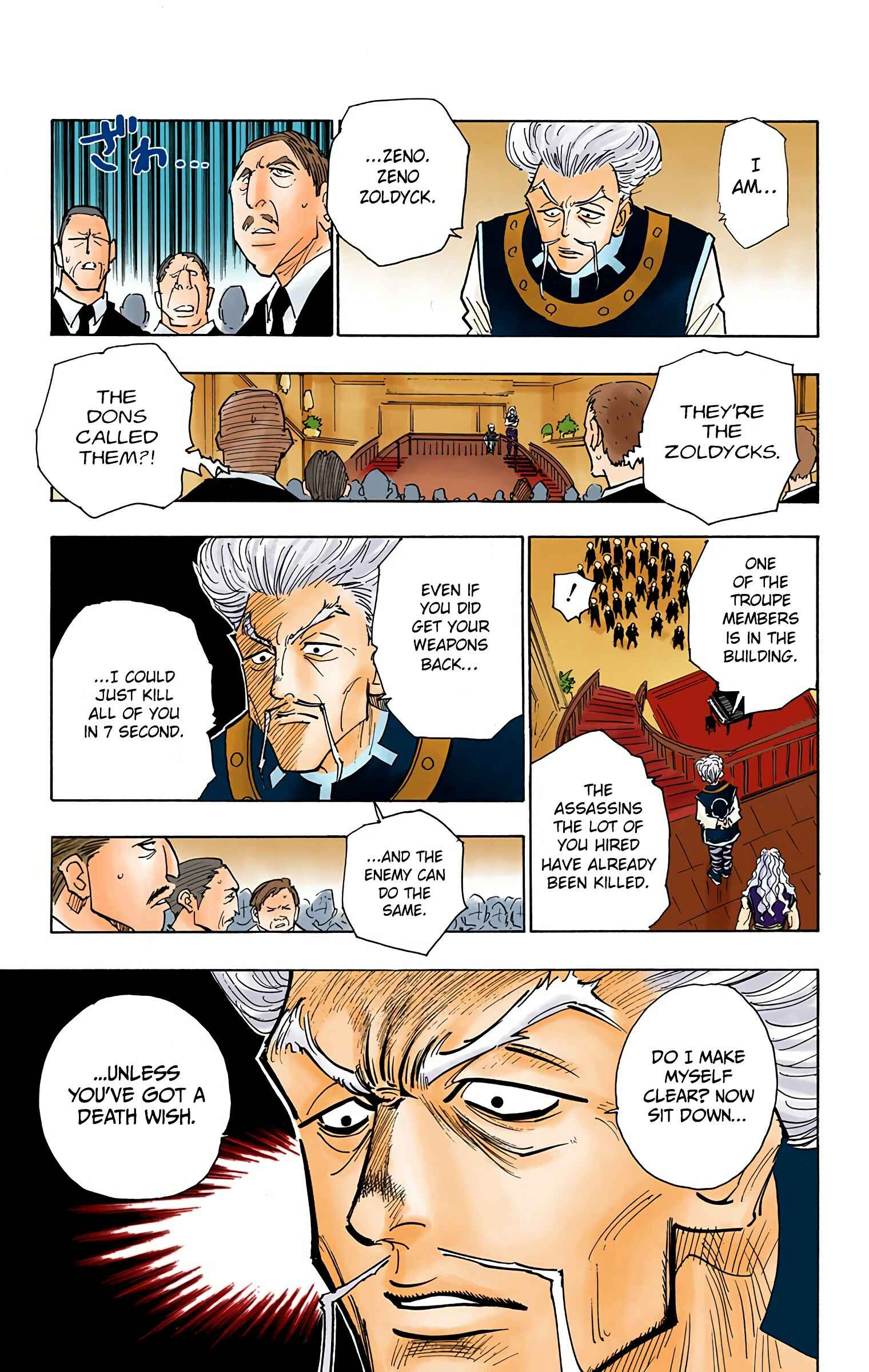 Page 9 Chapter 98 HUNTER x HUNTER (Official Colored)