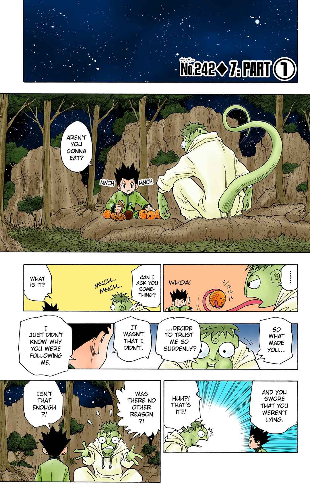 Page 1 Chapter 242 HUNTER x HUNTER (Official Colored)