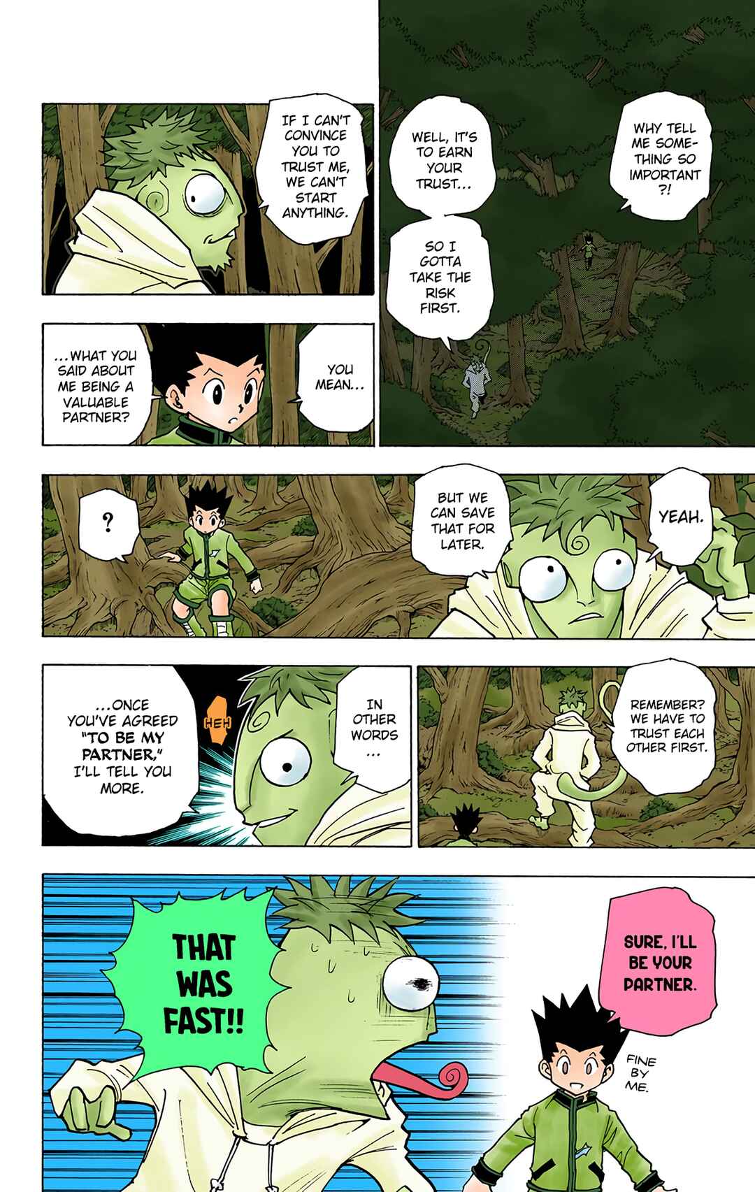 Page 8 Chapter 242 HUNTER x HUNTER (Official Colored)