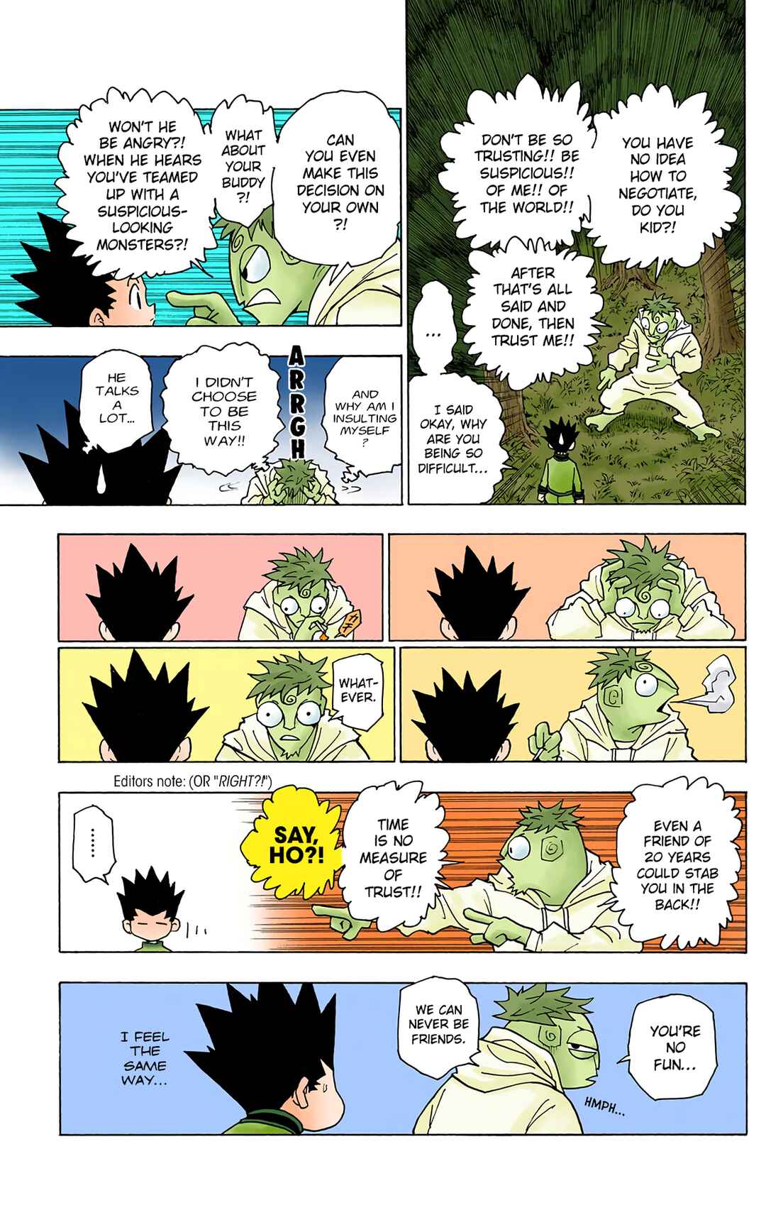 Page 9 Chapter 242 HUNTER x HUNTER (Official Colored)