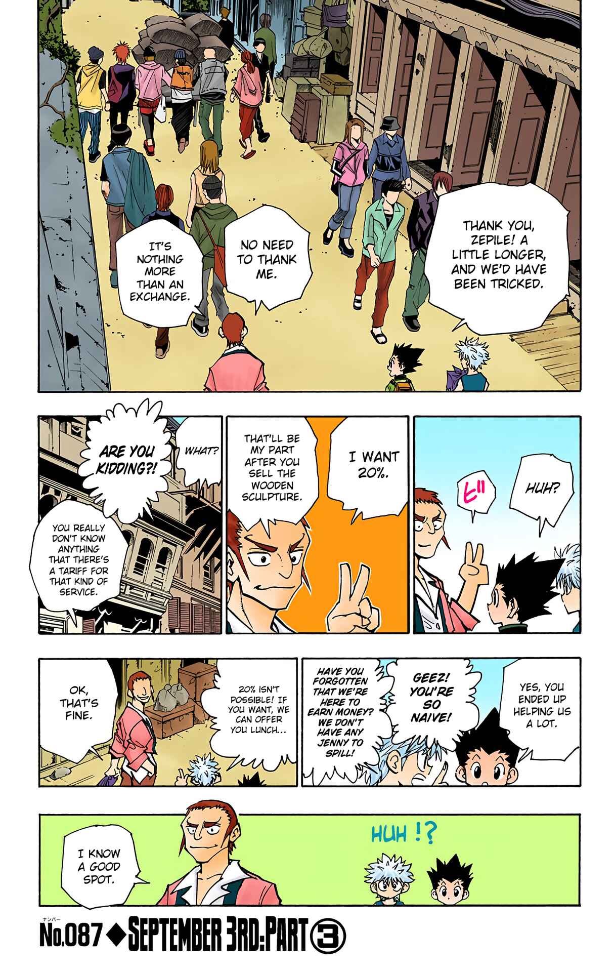 Page 1 Chapter 87 HUNTER x HUNTER (Official Colored)