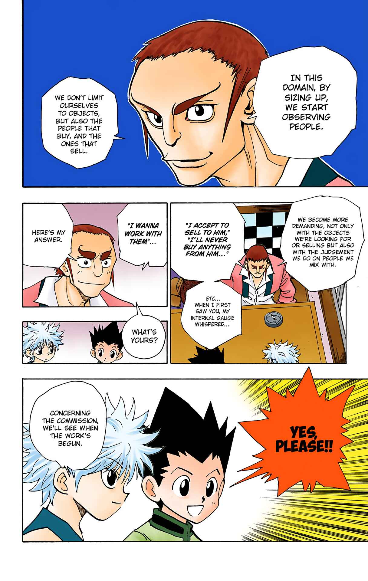 Page 12 Chapter 87 HUNTER x HUNTER (Official Colored)