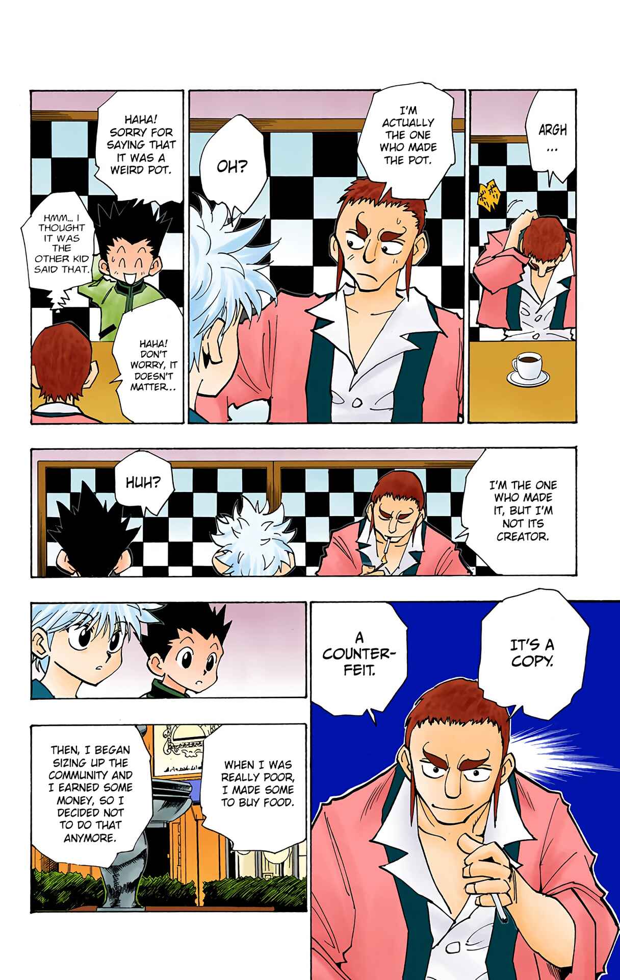 Page 8 Chapter 87 HUNTER x HUNTER (Official Colored)