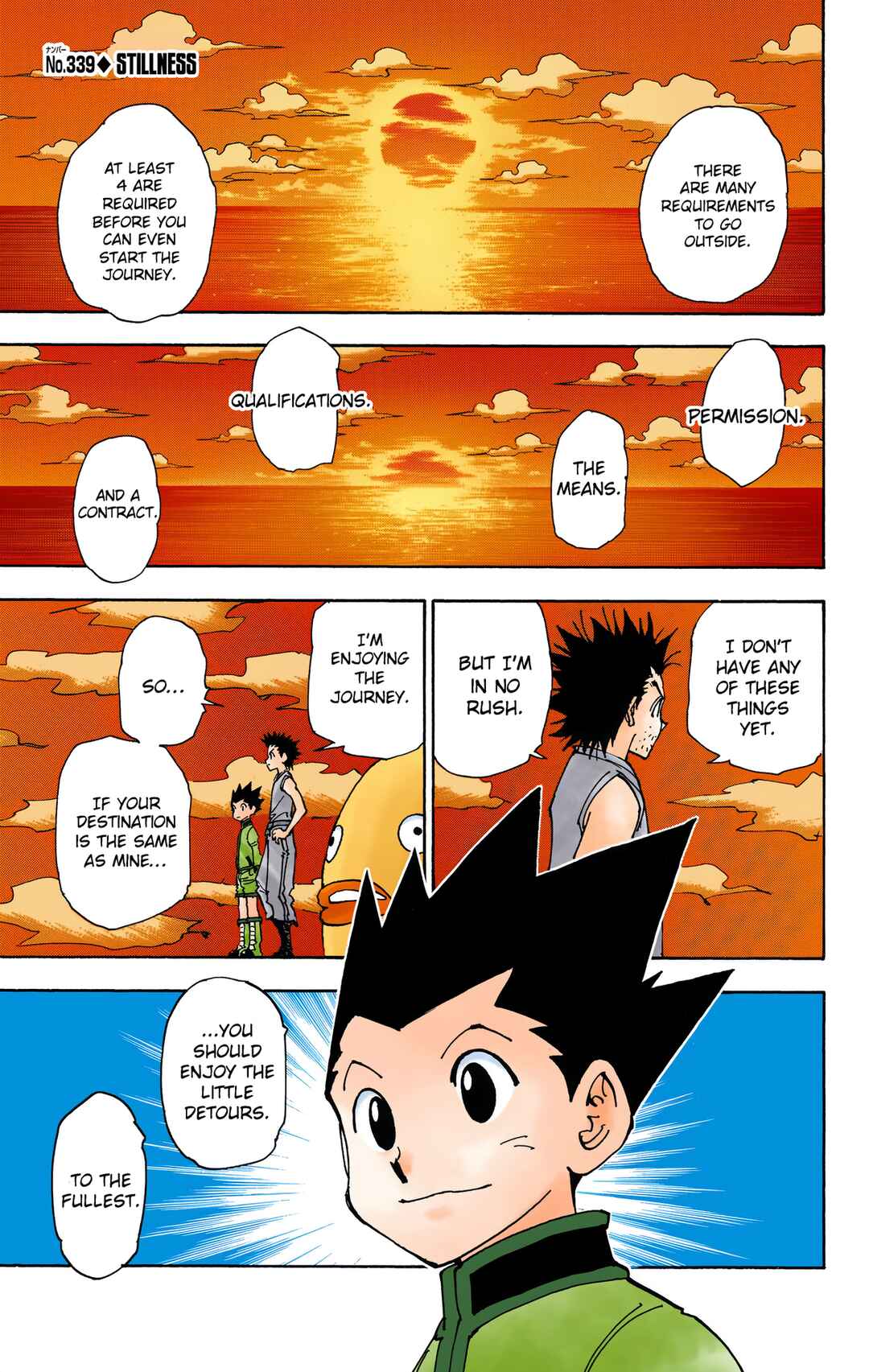 Page 1 Chapter 339 HUNTER x HUNTER (Official Colored)