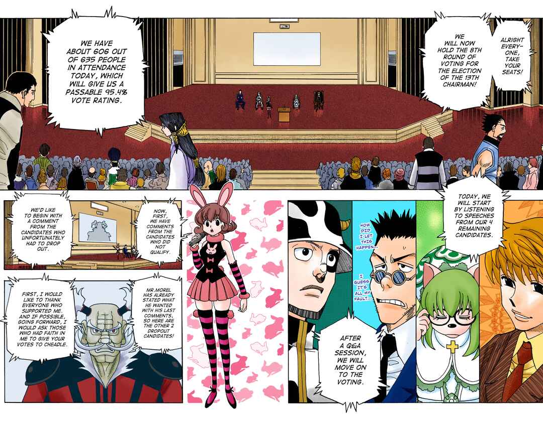 Page 14 Chapter 331 HUNTER x HUNTER (Official Colored)