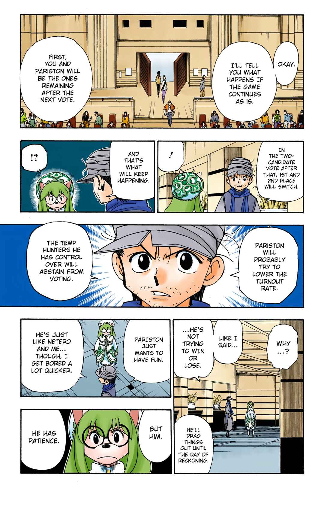 Page 8 Chapter 331 HUNTER x HUNTER (Official Colored)