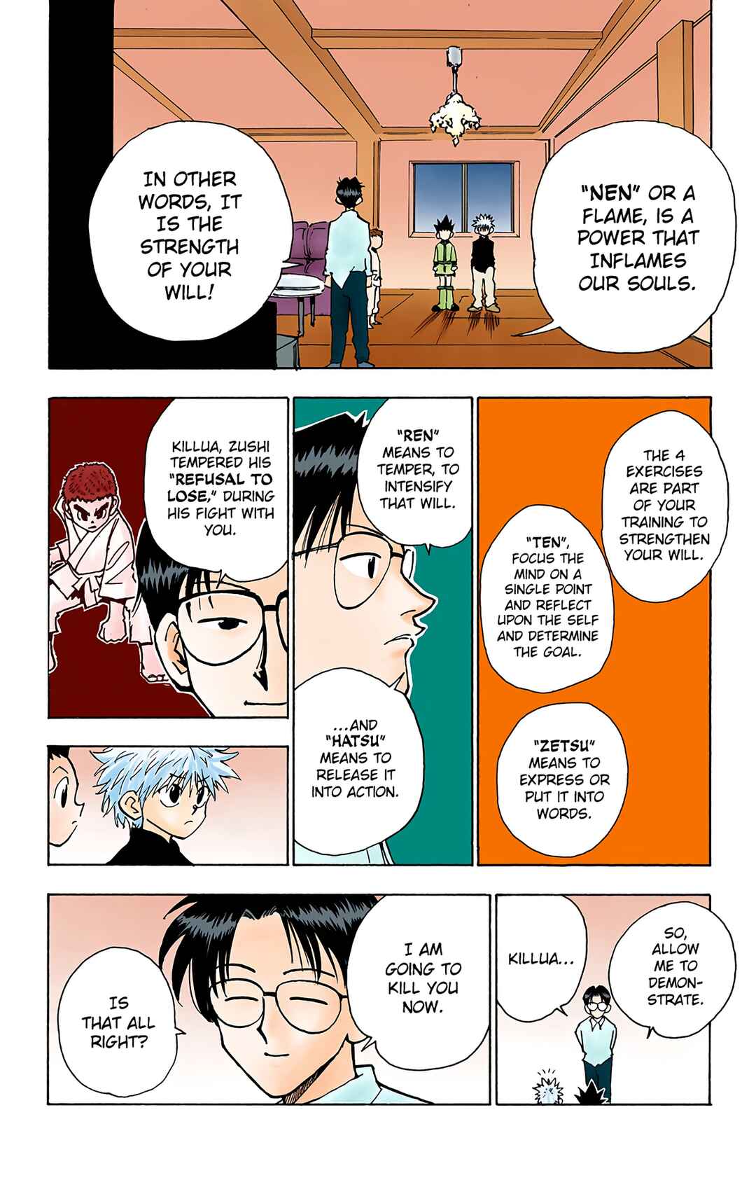 Page 8 Chapter 46 HUNTER x HUNTER (Official Colored)