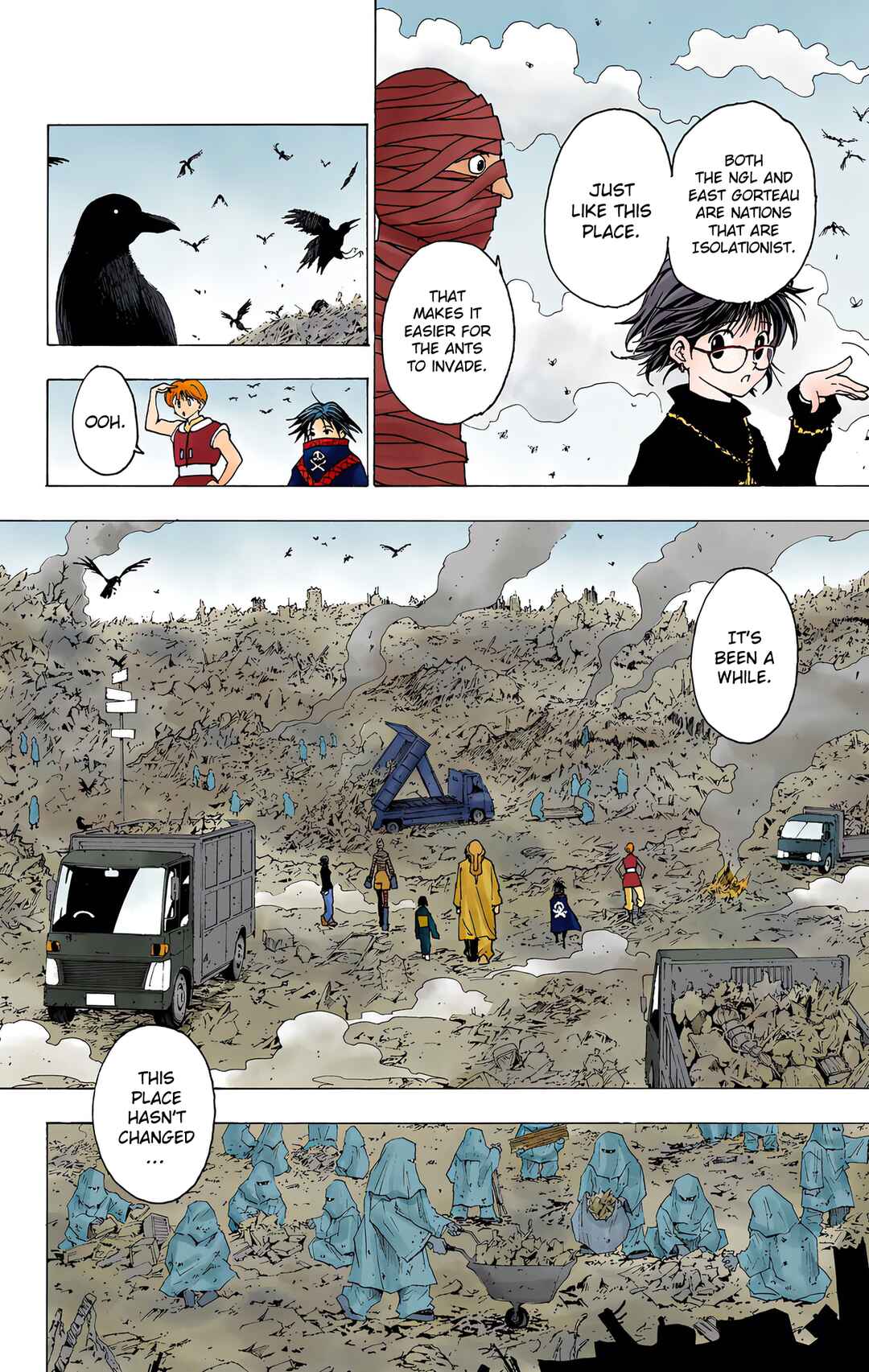 Page 9 Chapter 224 HUNTER x HUNTER (Official Colored)