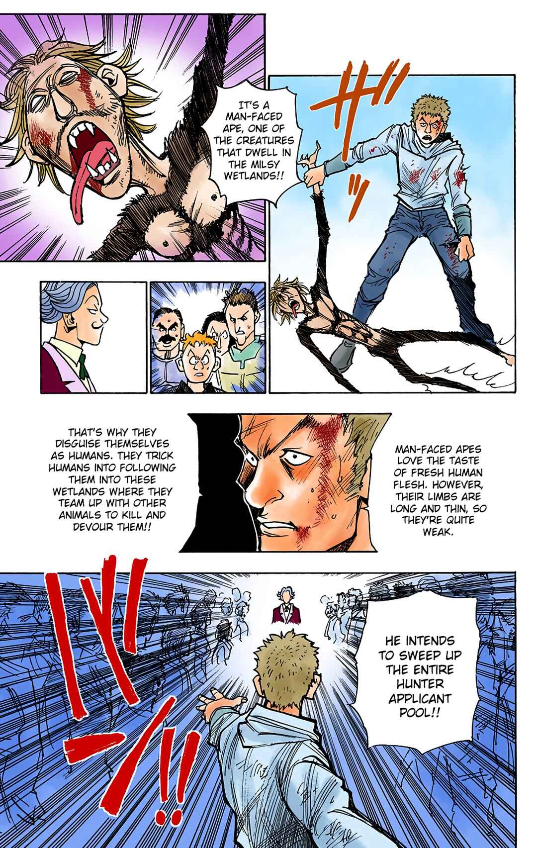 Page 5 Chapter 8 HUNTER x HUNTER (Official Colored)