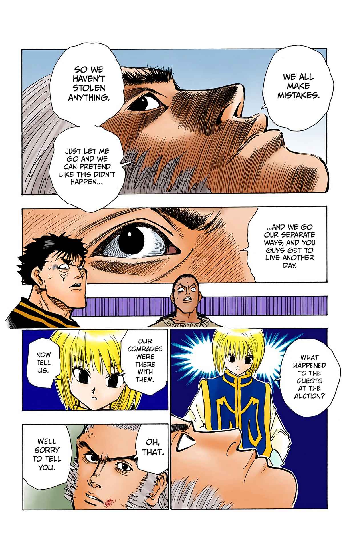 Page 8 Chapter 78 HUNTER x HUNTER (Official Colored)