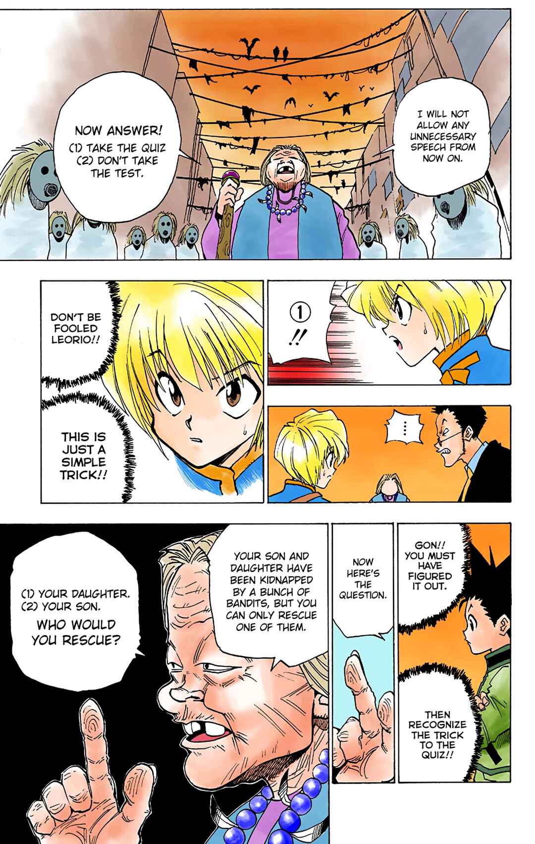 Page 13 Chapter 3 HUNTER x HUNTER (Official Colored)