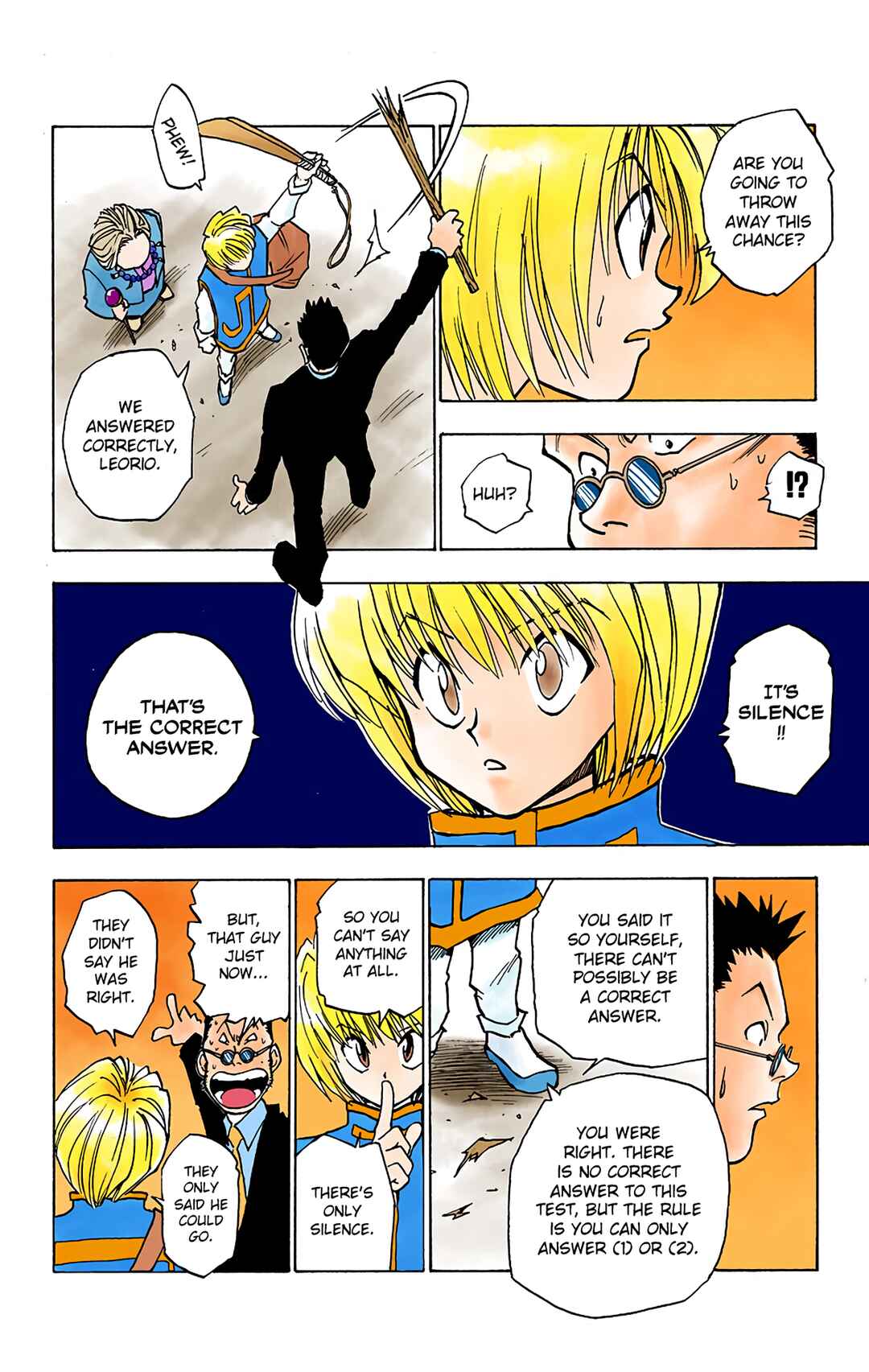 Page 16 Chapter 3 HUNTER x HUNTER (Official Colored)