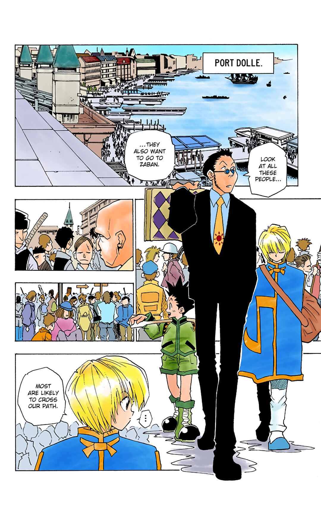 Page 2 Chapter 3 HUNTER x HUNTER (Official Colored)
