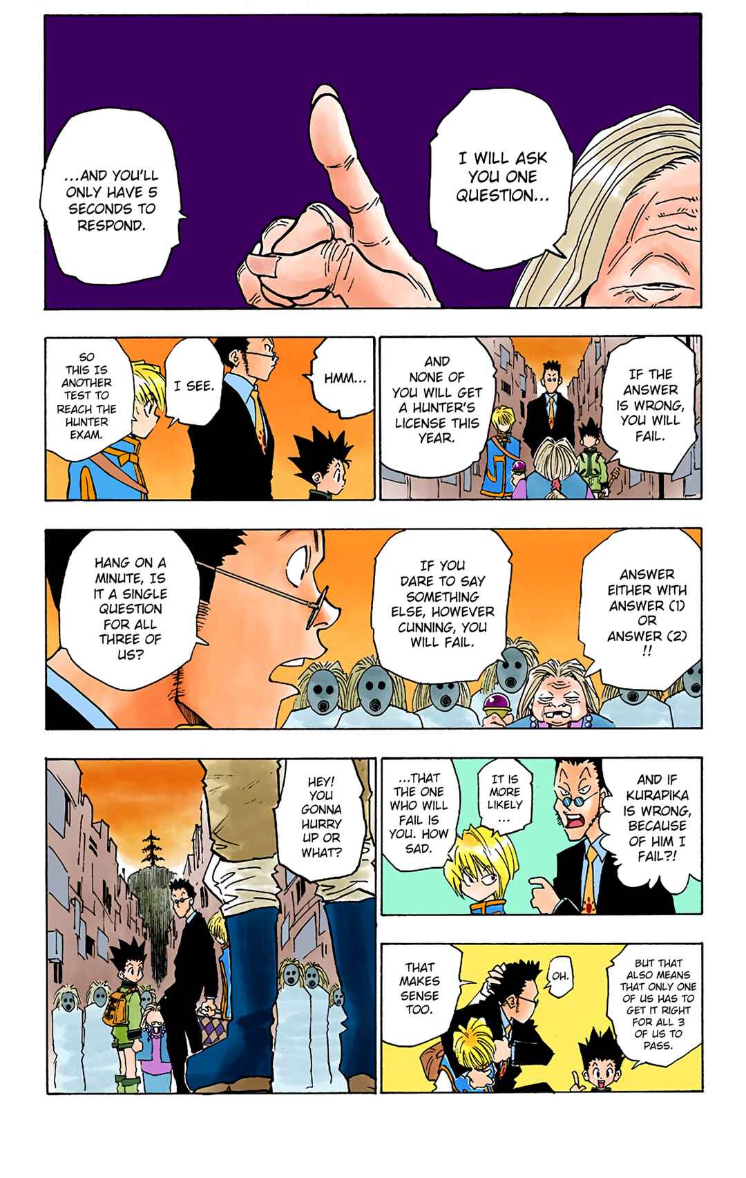 Page 9 Chapter 3 HUNTER x HUNTER (Official Colored)