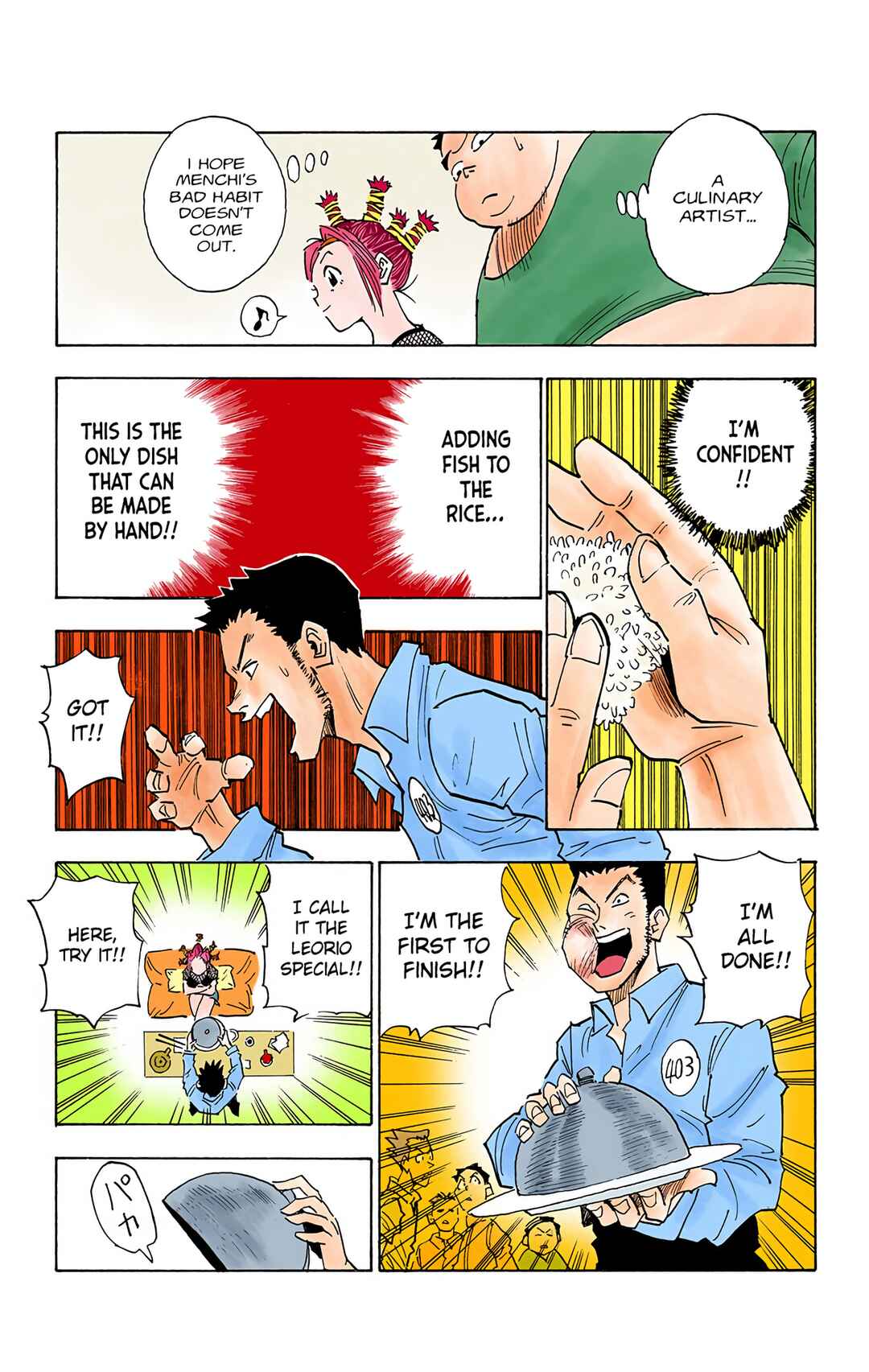 Page 13 Chapter 11 HUNTER x HUNTER (Official Colored)