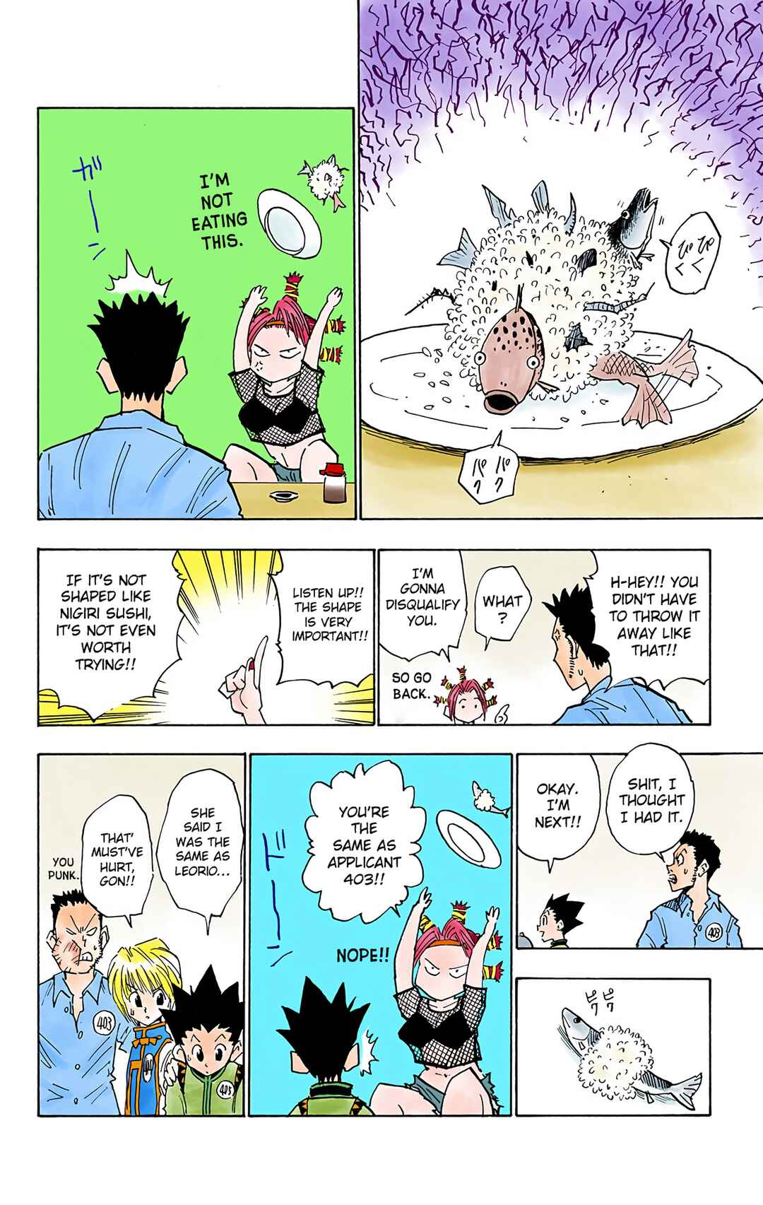 Page 14 Chapter 11 HUNTER x HUNTER (Official Colored)