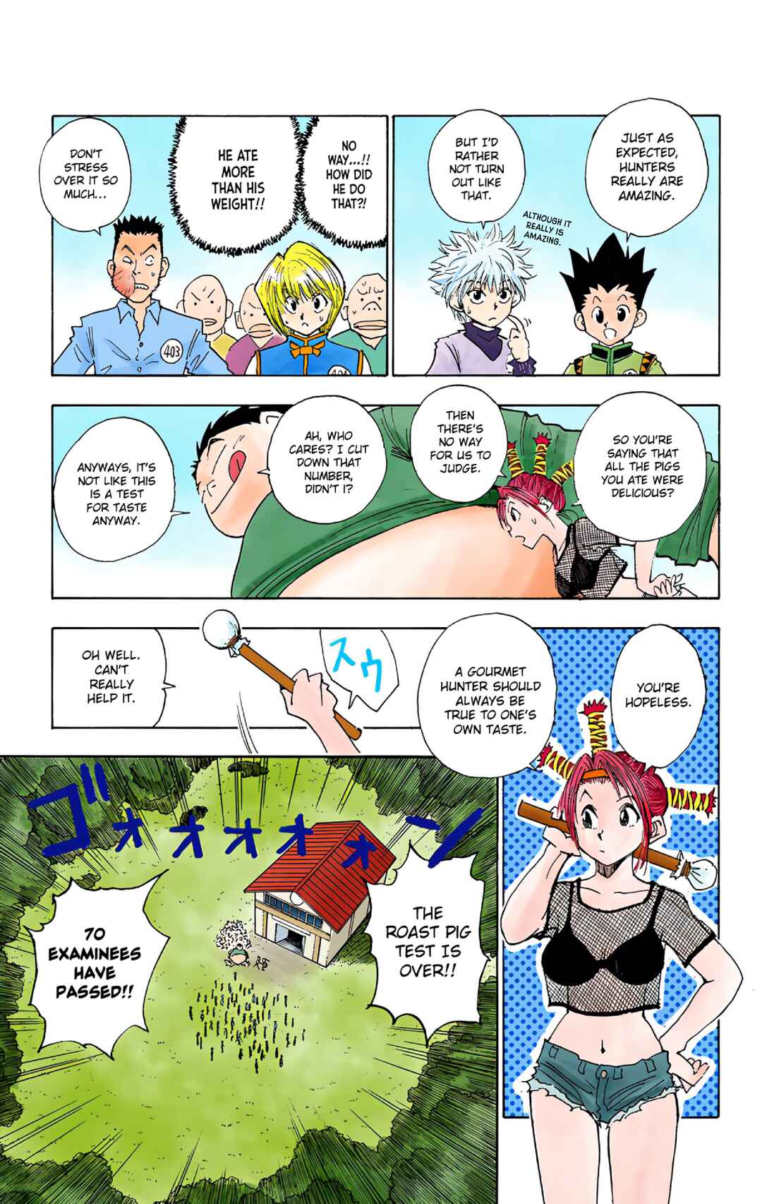 Page 3 Chapter 11 HUNTER x HUNTER (Official Colored)
