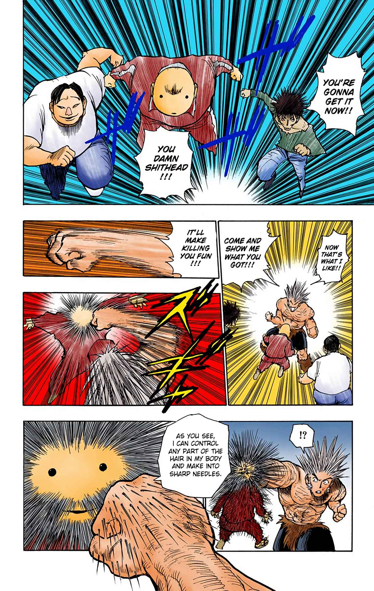 Page 8 Chapter 76 HUNTER x HUNTER (Official Colored)